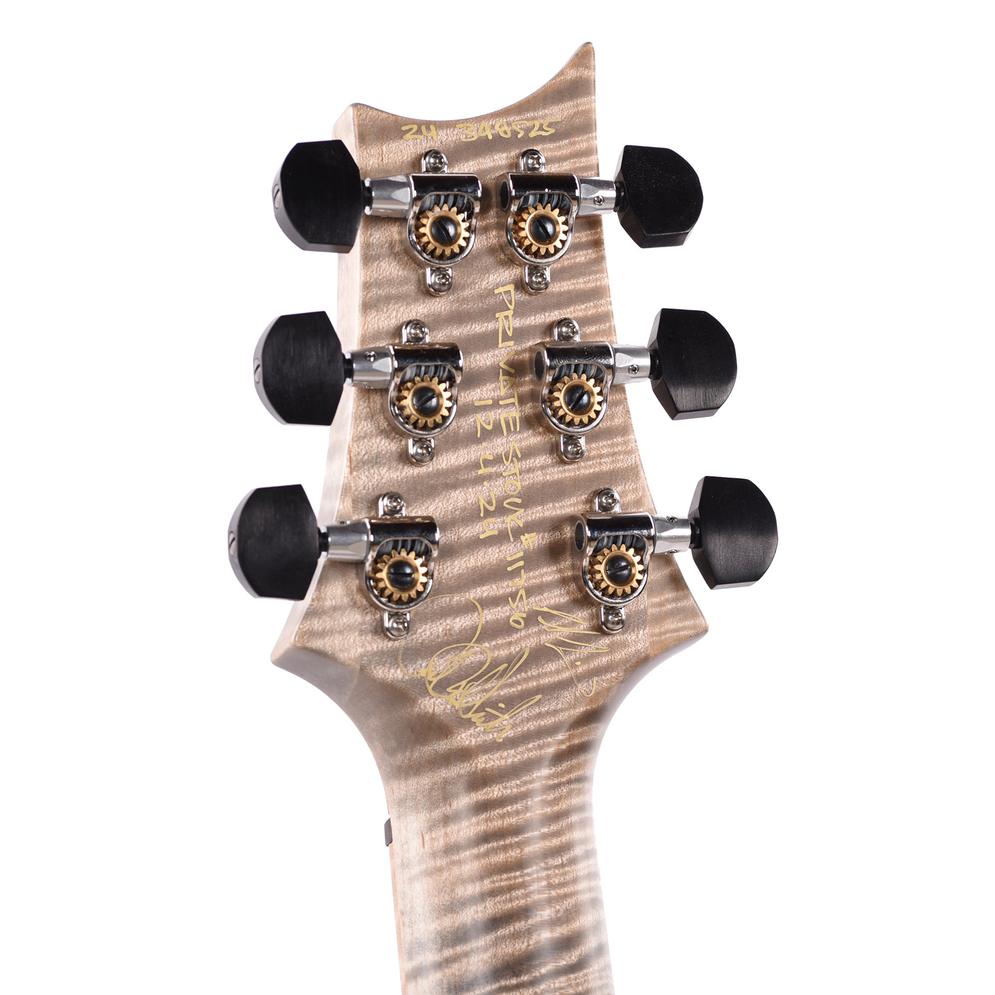 PRS Private Stock #11756 Custom 24 Stoptail Maple Burl/African Mahogany Frost Bite Glow w/Stained Curly Maple Neck & Reverse Birds of a Feather Inlay