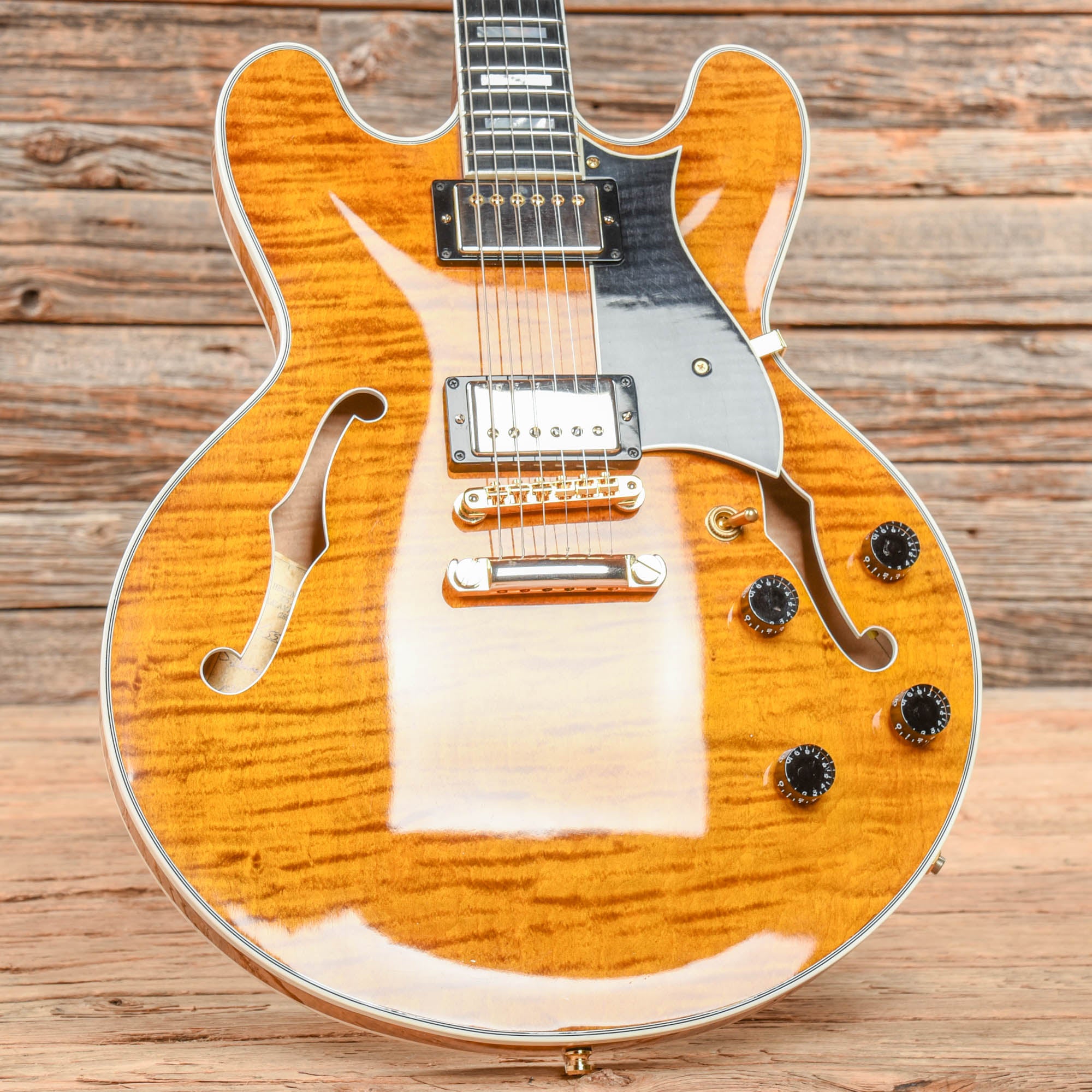 Heritage H-555 Amber 2014
