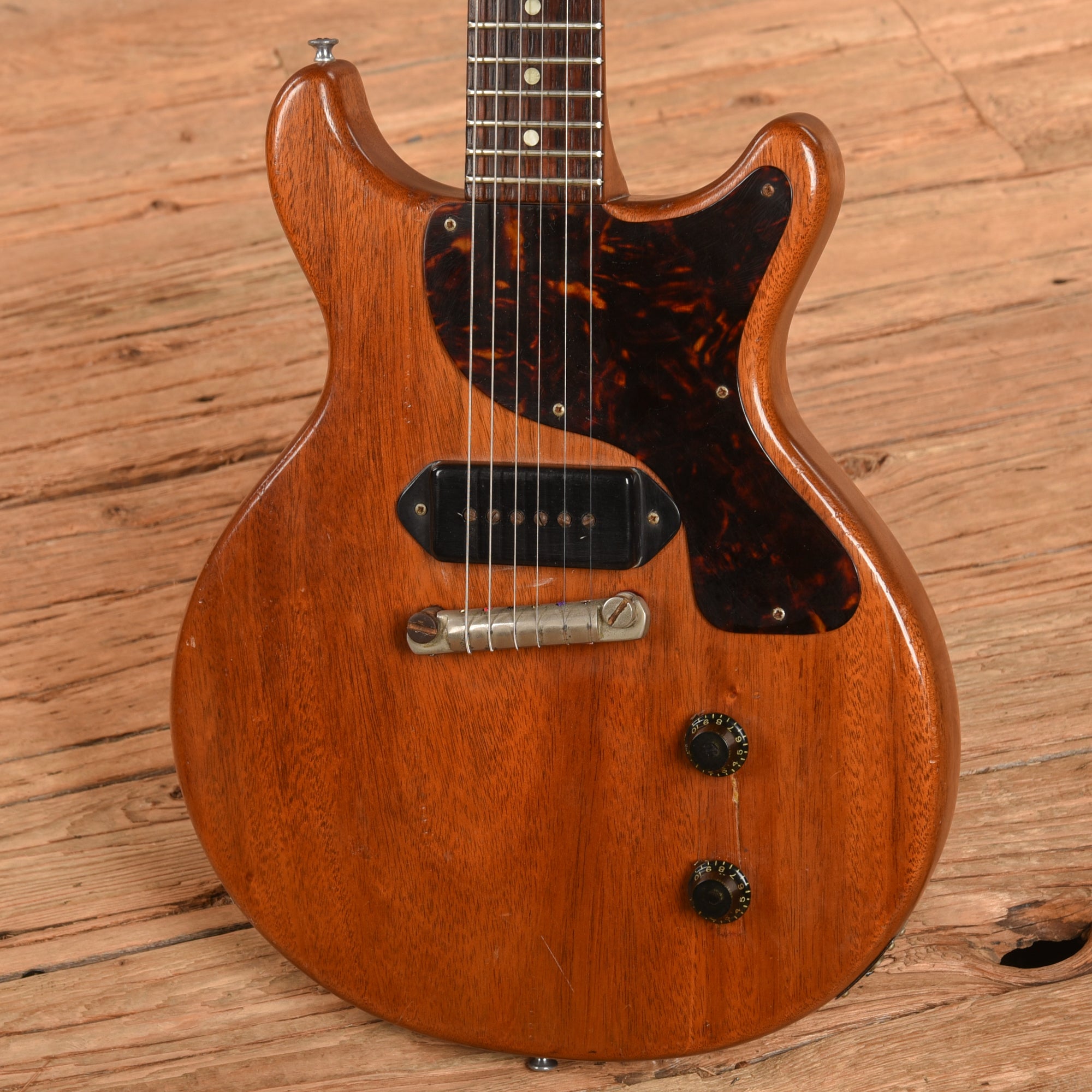 Gibson Les Paul Junior Doublecut Natural Refin 1959