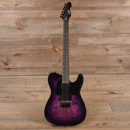 ESP LTD TE-200DX Electric Guitar Purple Burst