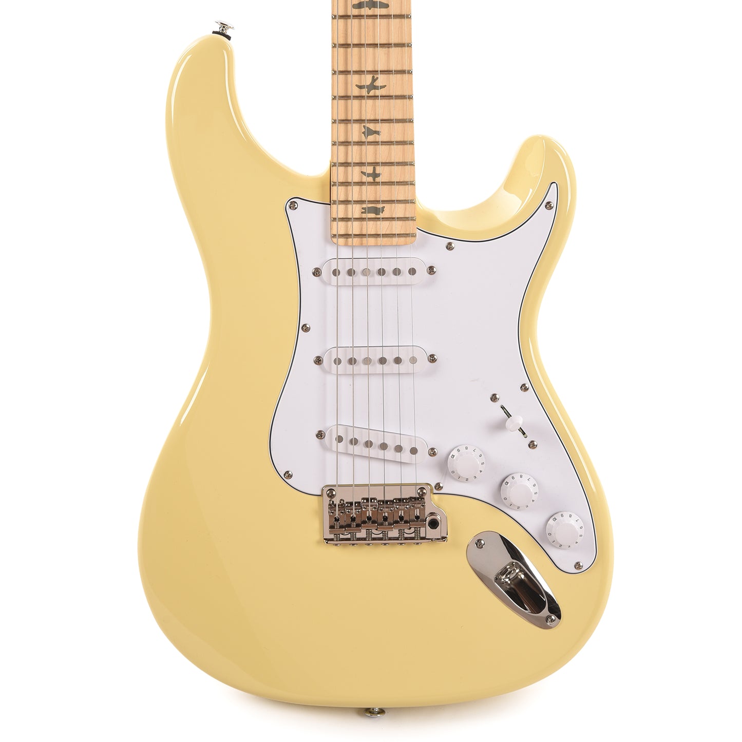 PRS SE Silver Sky Maple Moon White