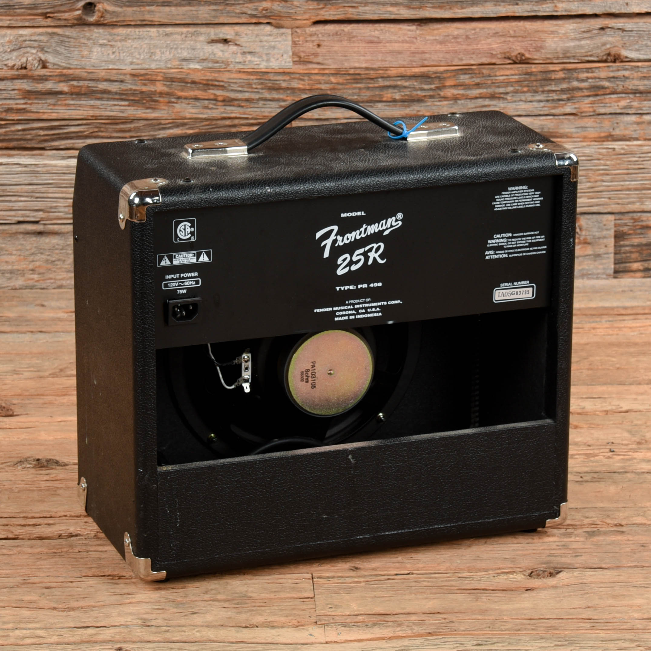 Fender Frontman 25R Series II 2-Channel 25-Watt 1x10