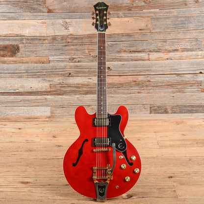 Epiphone JA-Riviera Jorma Kaukonen Signature Riviera Deluxe Cherry