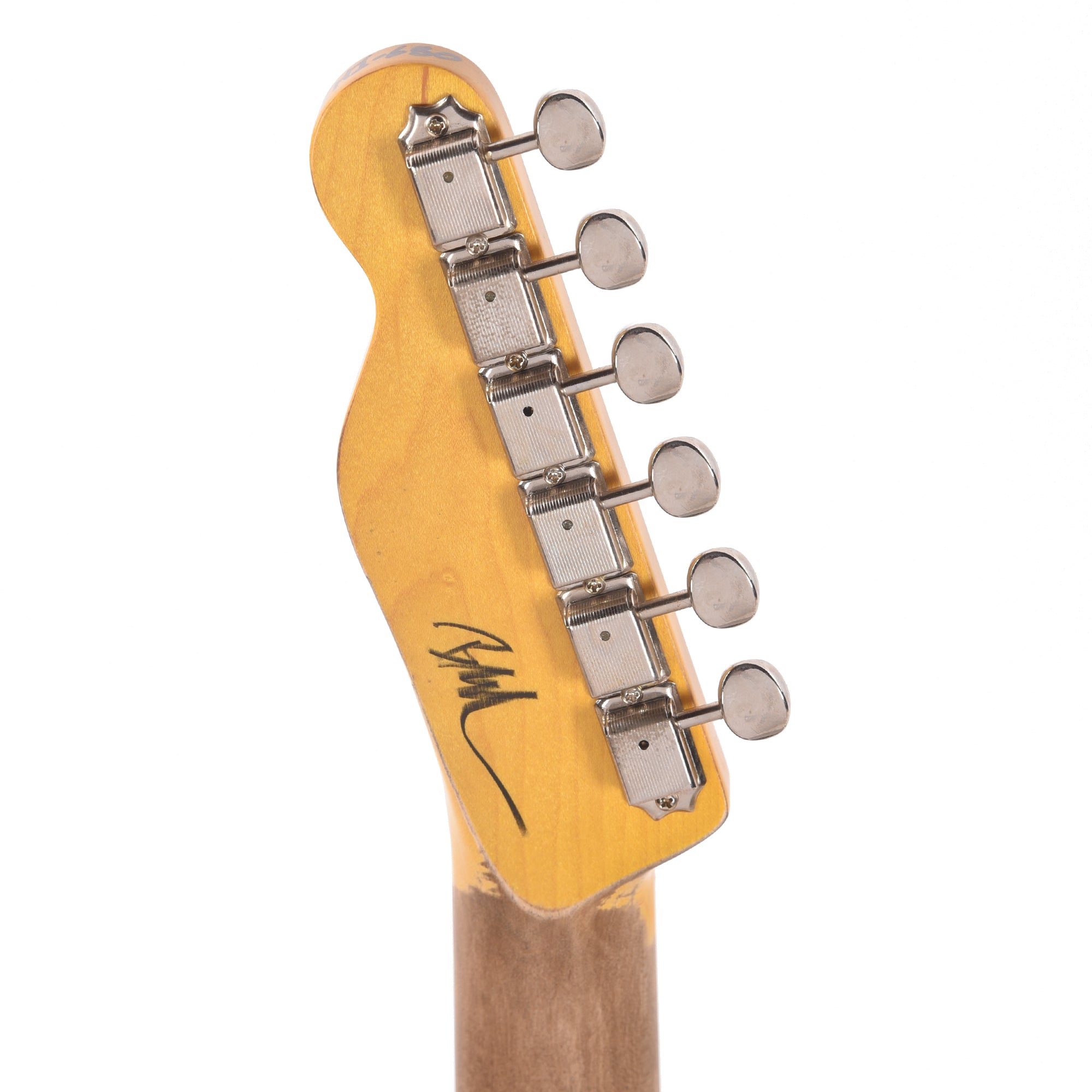 Nash T-52 Butterscotch Blonde Light Relic w/1-Ply Black Pickguard & Lollar Charlie Christian