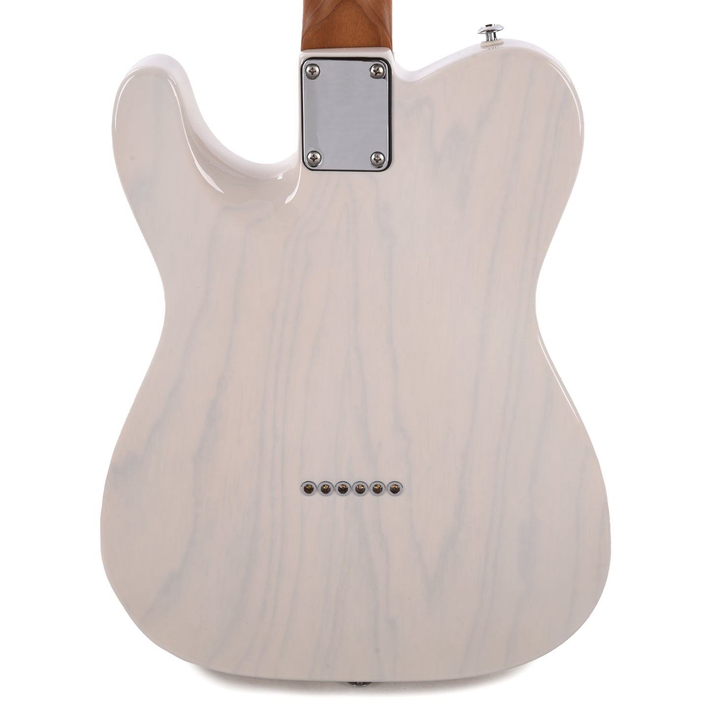 Suhr Custom Classic T Swamp Ash Trans White w/Roasted Maple Neck