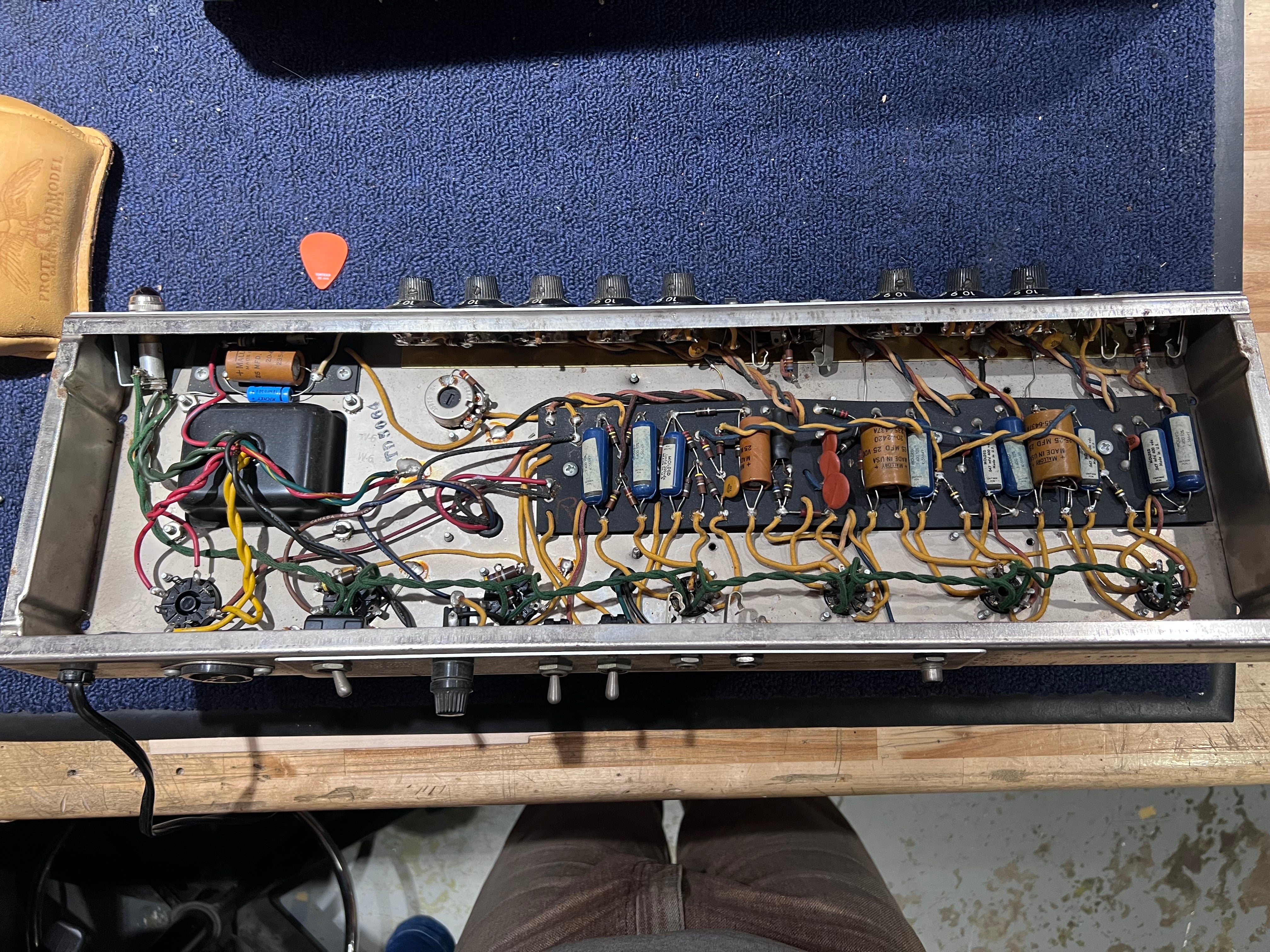 Fender Fender Tremolux w/ 2x10 Cab 1964  - Dave Amato of REO Speedwagon