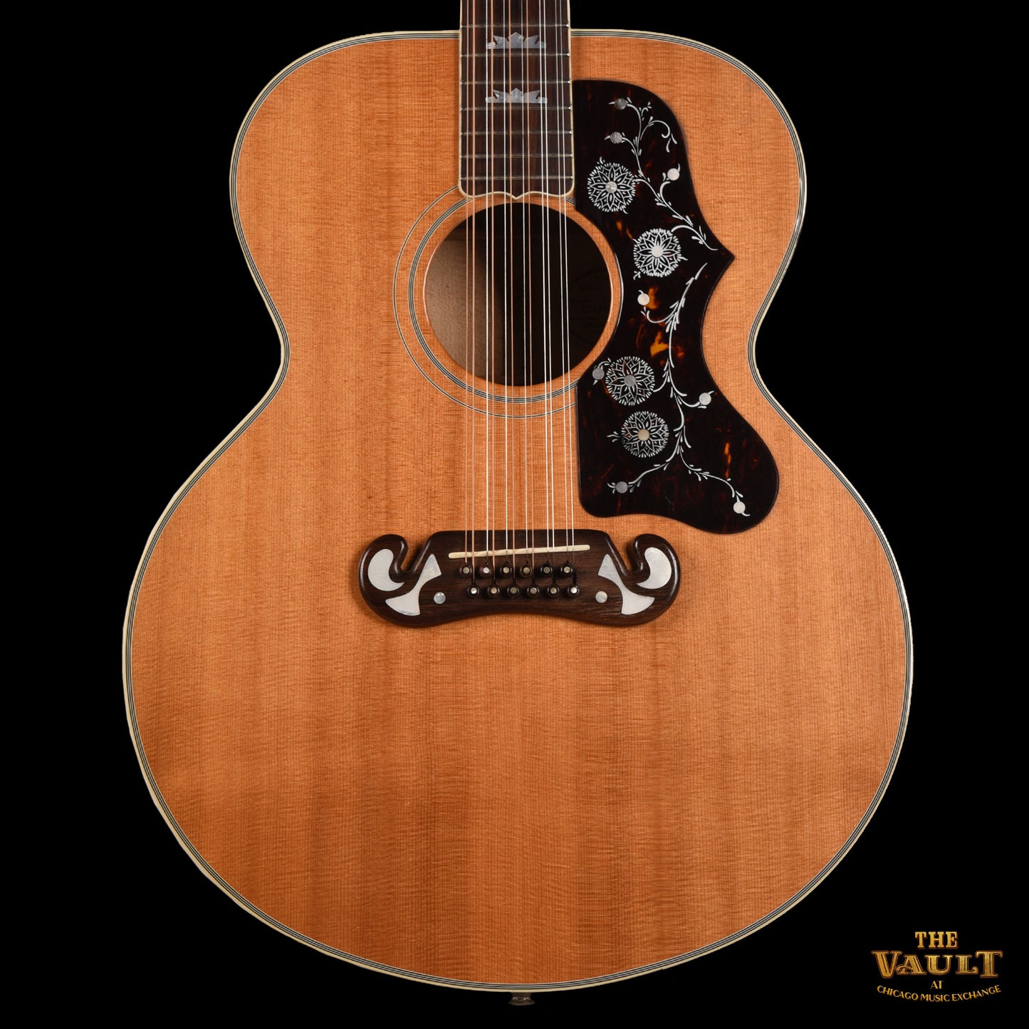 Gibson J200-T 12 String 1992 (Chris Hillman "The Byrds") Sunburst 1992