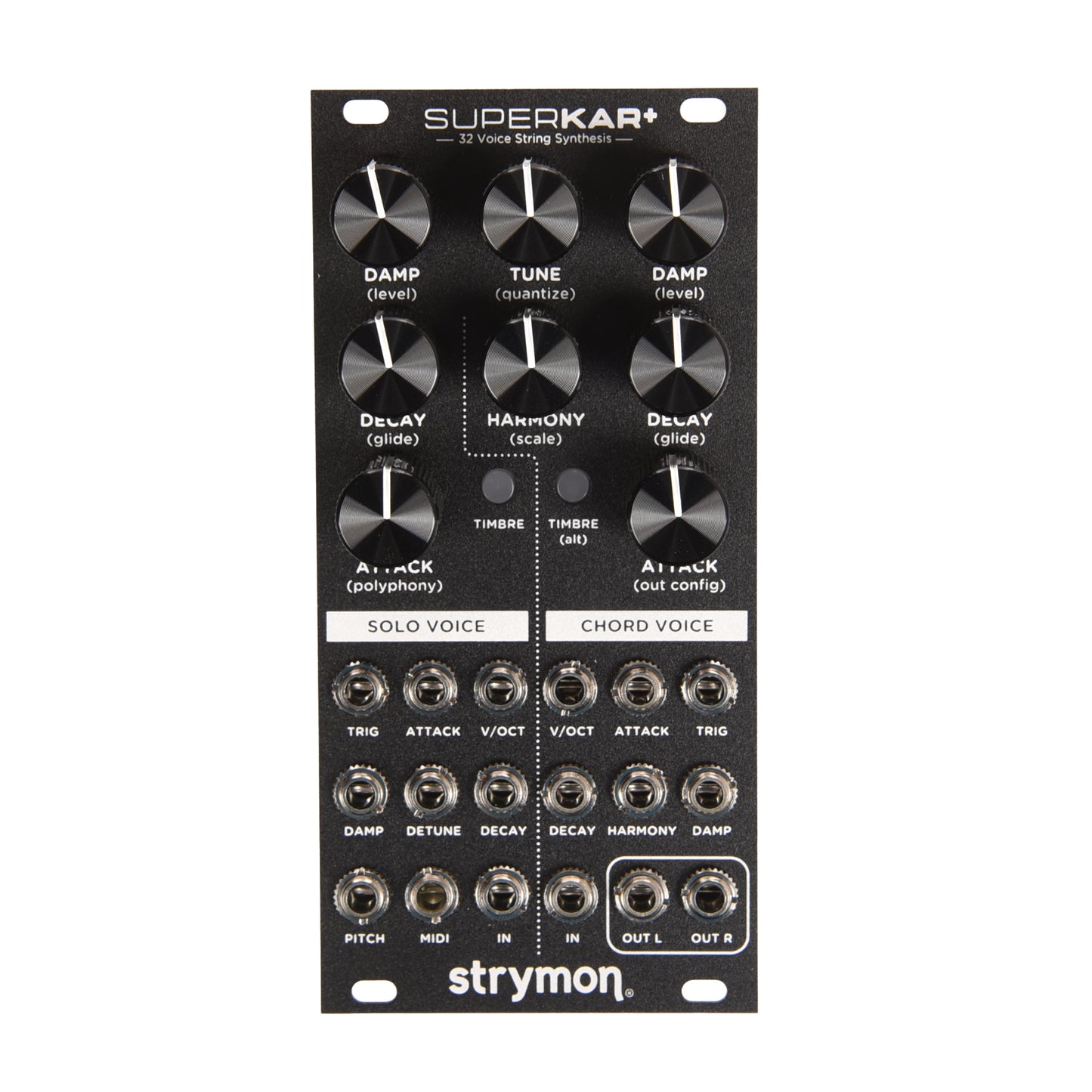 Strymon SuperKar+ 32 Voice String Synthesis Euroack Module