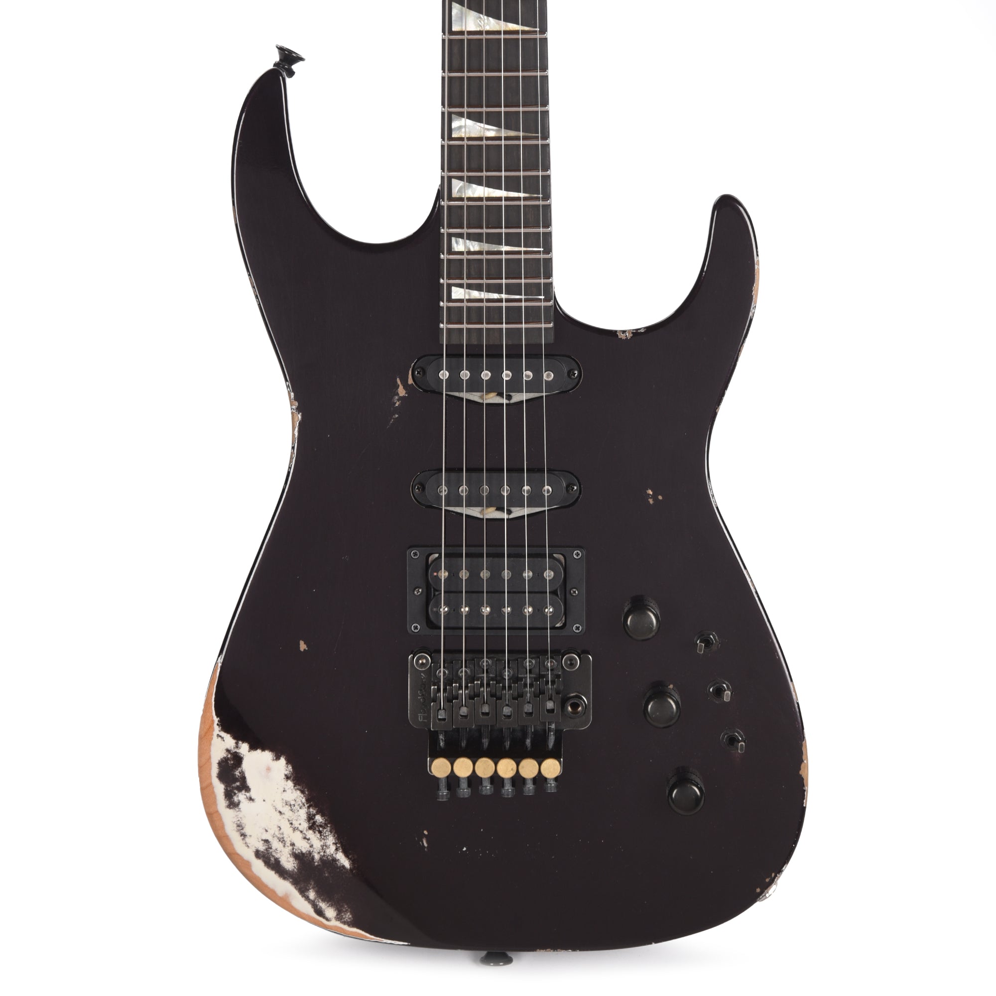 Jackson Custom Shop 1982 Dinky Nitro Relic Club Amethyst Metallic