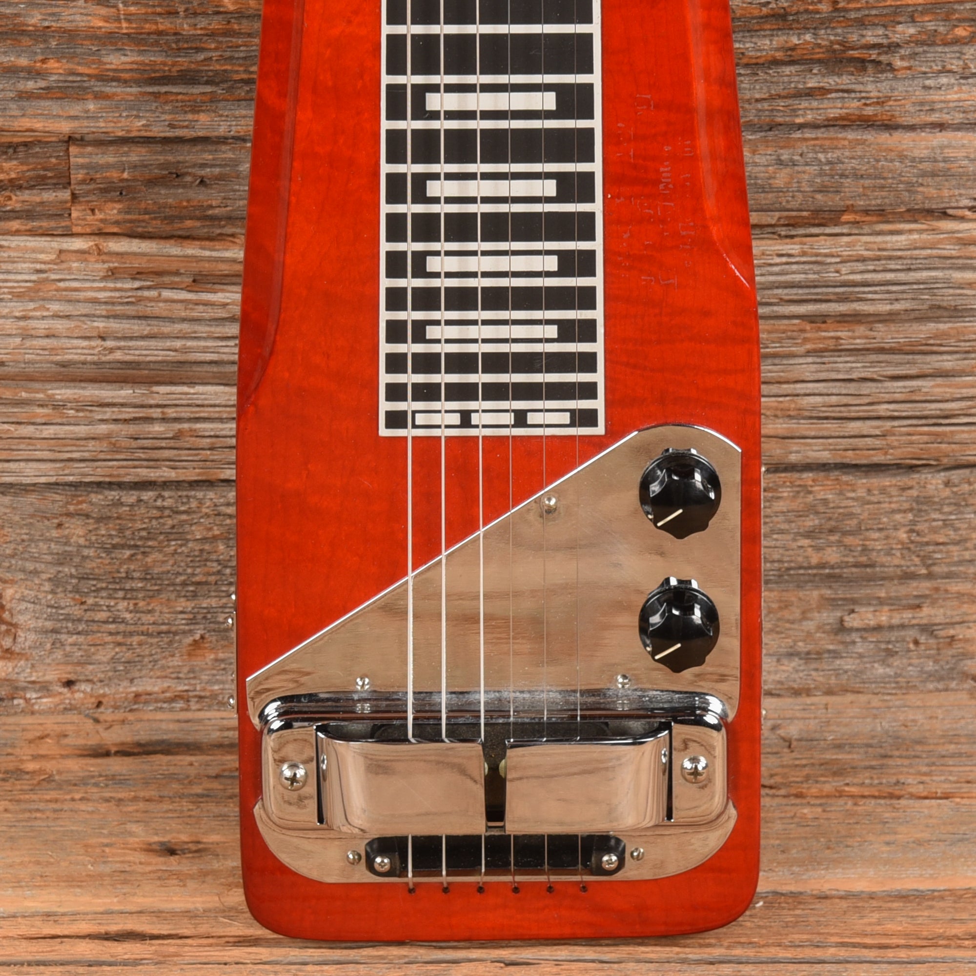 Electro 67 Lap Steel Red  - Dave Amato of REO Speedwagon