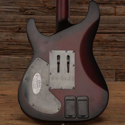 Schecter C-1 Platinum FR S Sustainiac Crimson Red Burst Satin