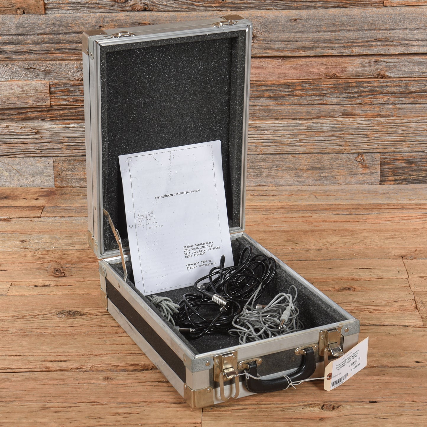 Hagstrom Patch w/ Ampeg Footswitch Natural 1970s