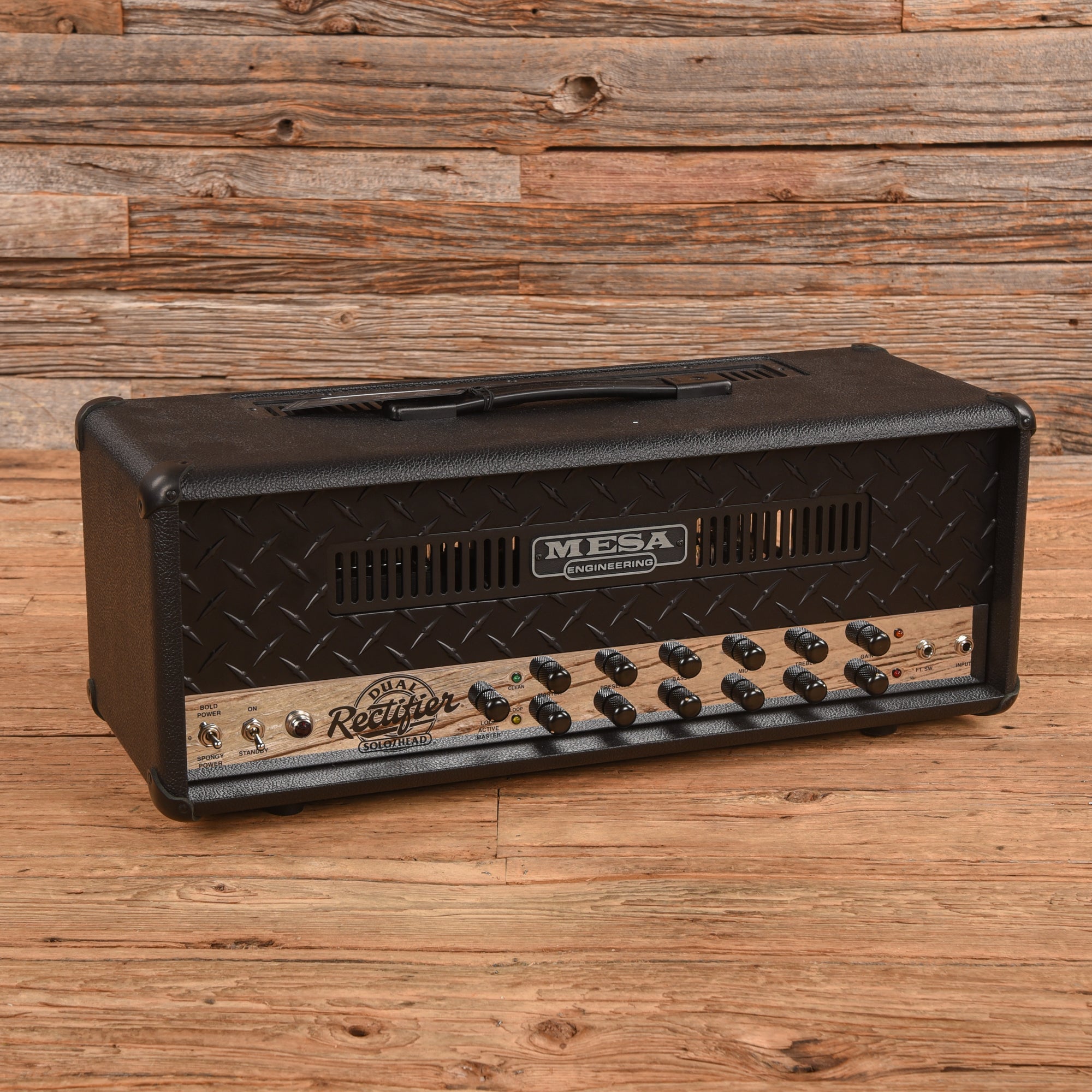 Mesa Boogie 90s Dual Rectifier Solo Head Reissue 2-Channel 100-Watt Guitar Amp Head