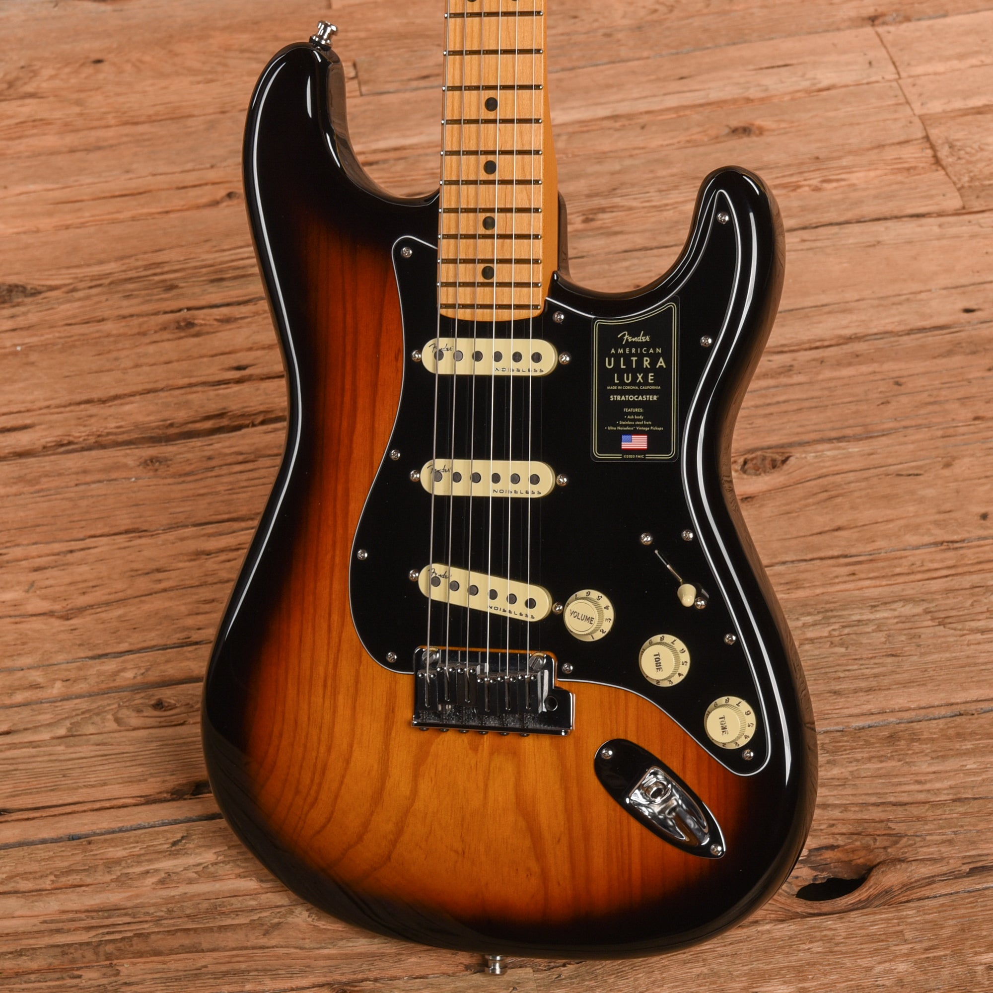 Fender American Ultra Luxe Stratocaster Sunburst 2021