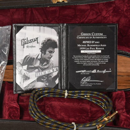 Gibson Custom Shop Michael Bloomfield '59 Les Paul Standard Tom Murphy Aged Aged Bloomfield Burst 2009