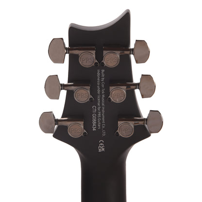 PRS Limited Edition SE Exotic Custom 24-08 Poplar Burl Lake Blue Midnight Burst