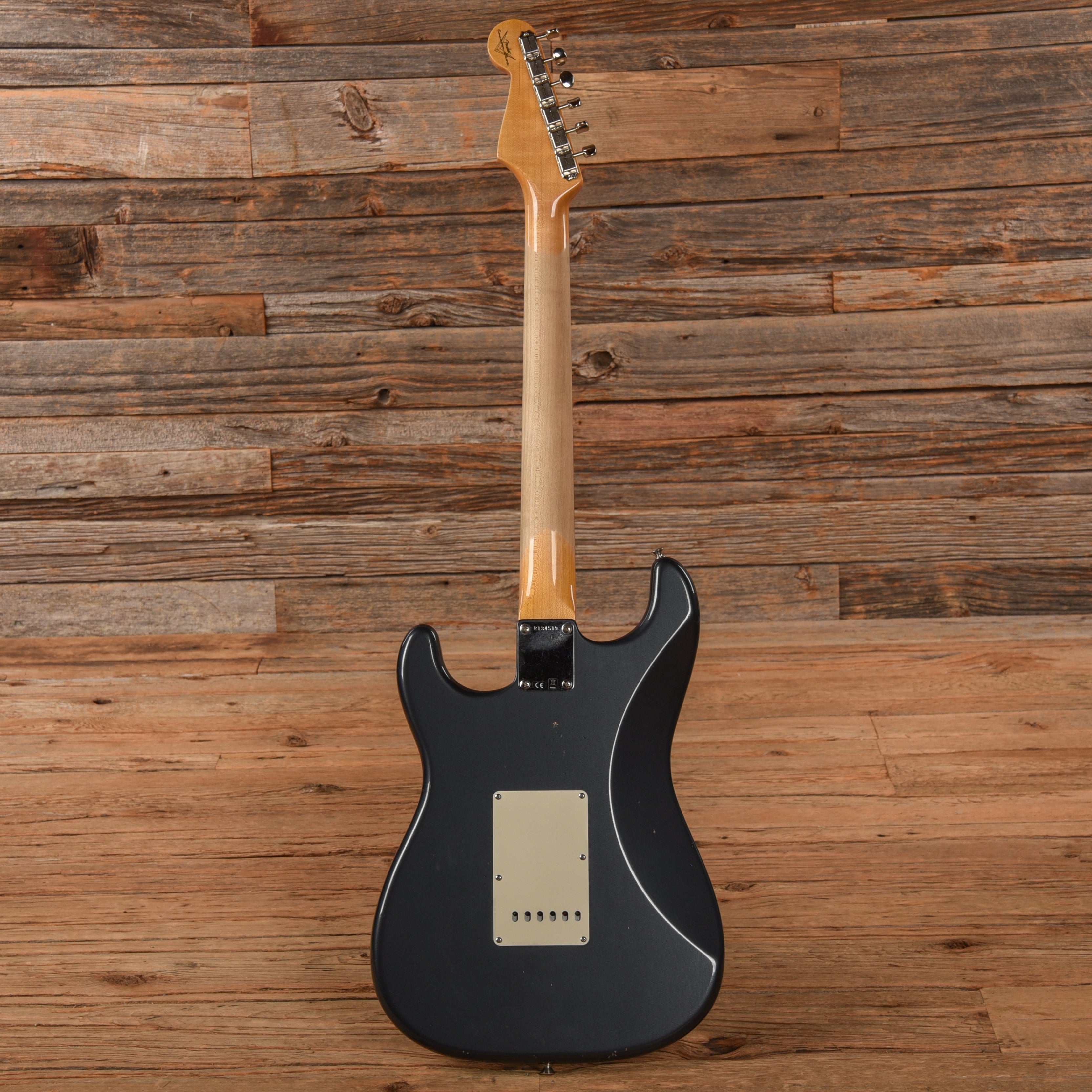 Fender Custom Shop 1960 Stratocaster Journeyman Relic Charcoal Frost Metallic 2024