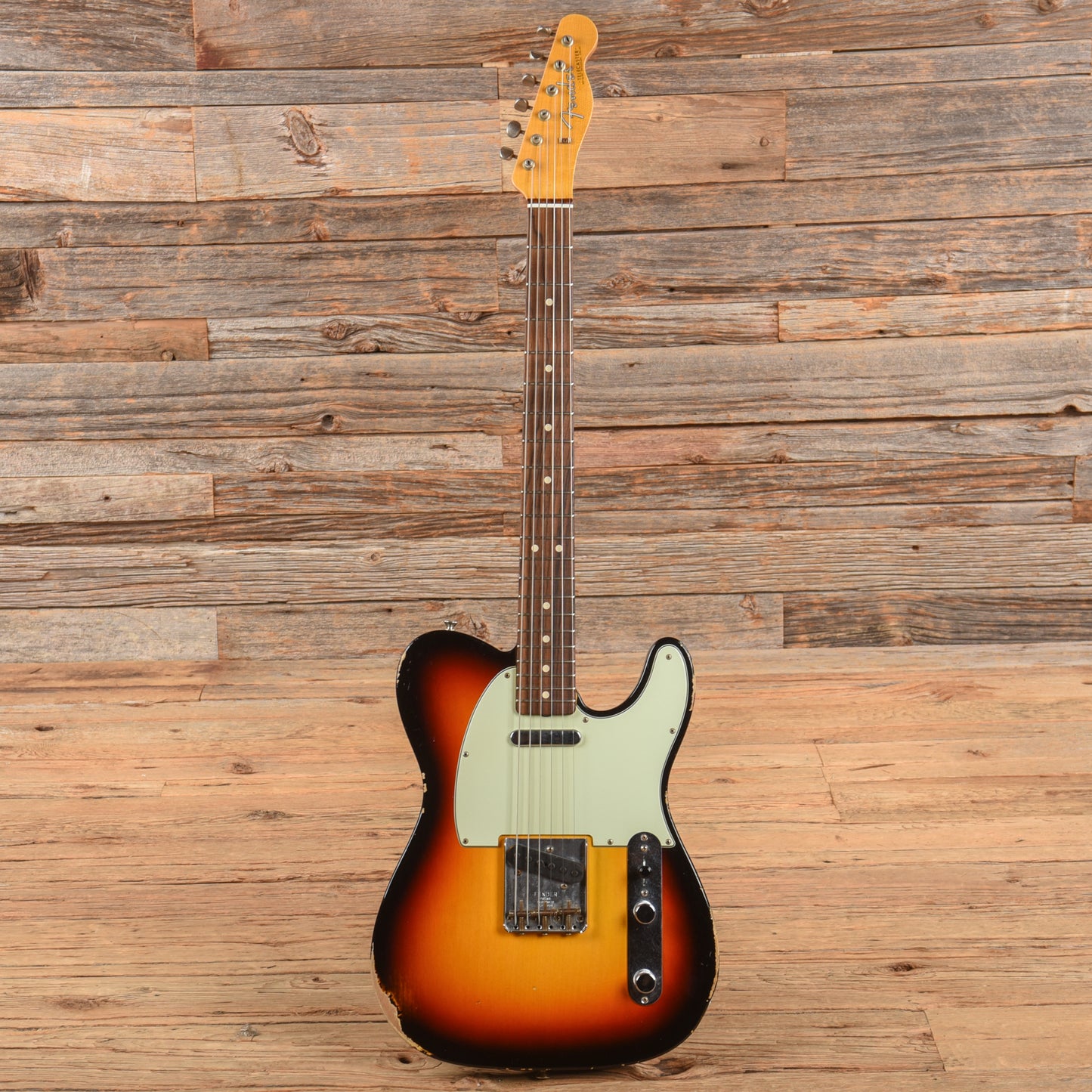 Fender Custom Shop '63 Telecaster Relic Sunburst 2017