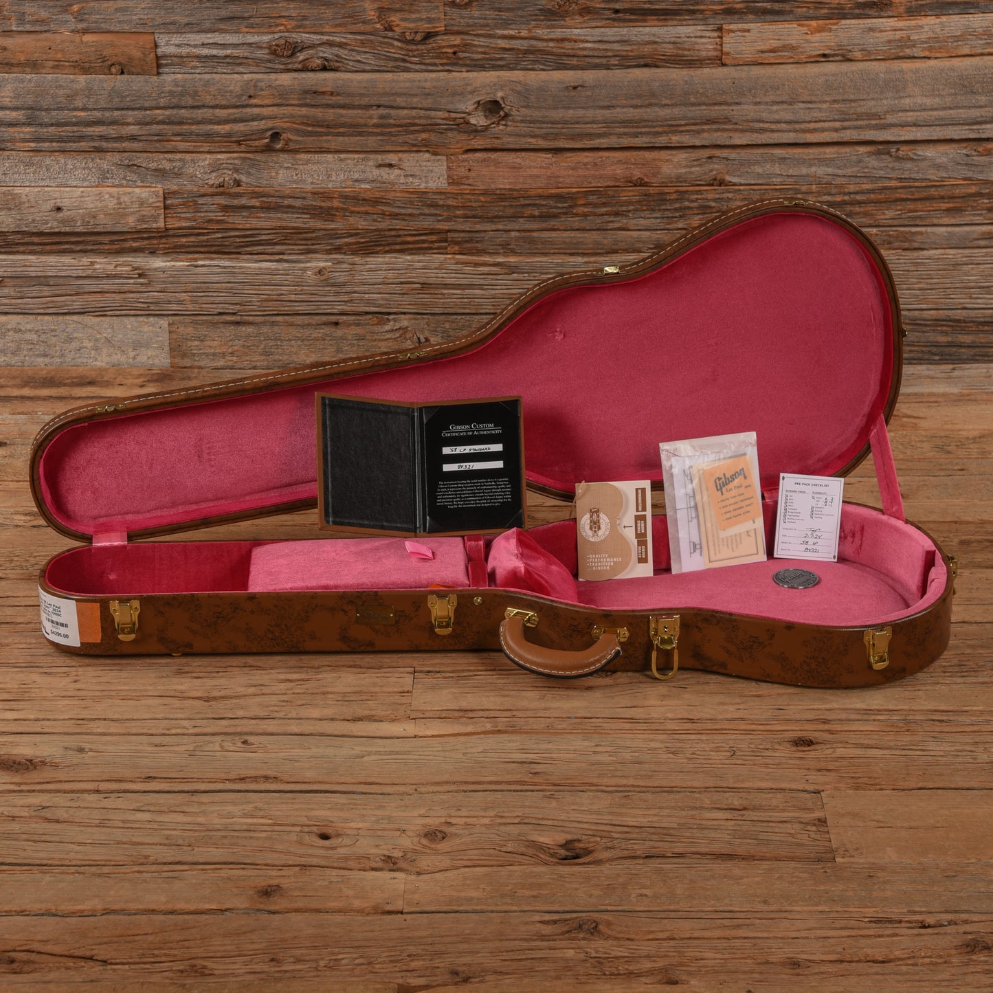 Gibson Custom 58 Les Paul Standard "CME Spec" Slow Ice Tea Fade 2024