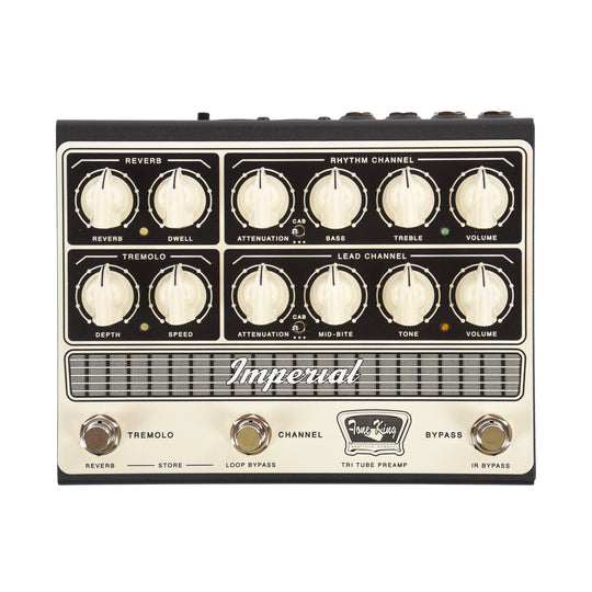 Tone King Imperial Preamp Tri-Tube Preamp Pedal