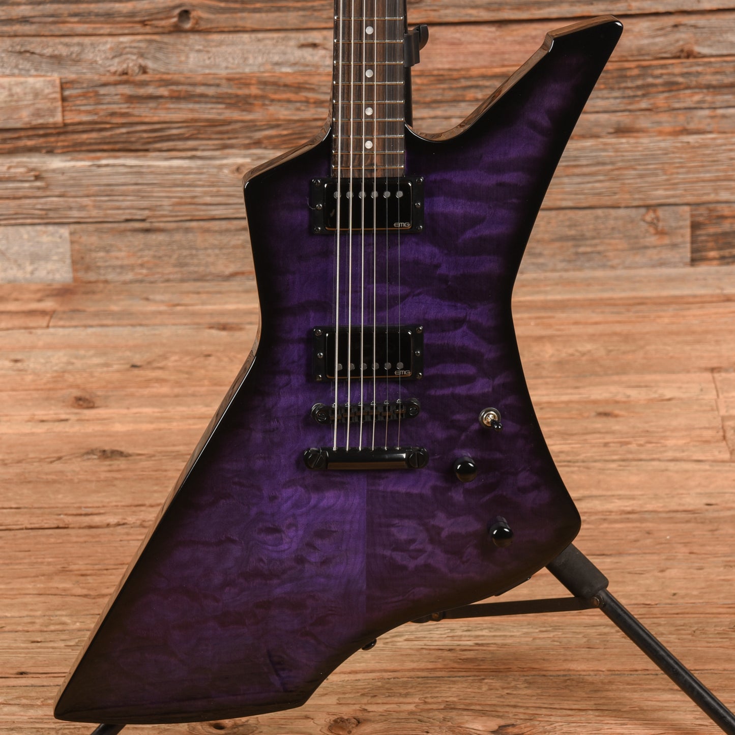 ESP LTD Snakebyte Special Edition Baritone See-Thru Purple Sunburst 2018