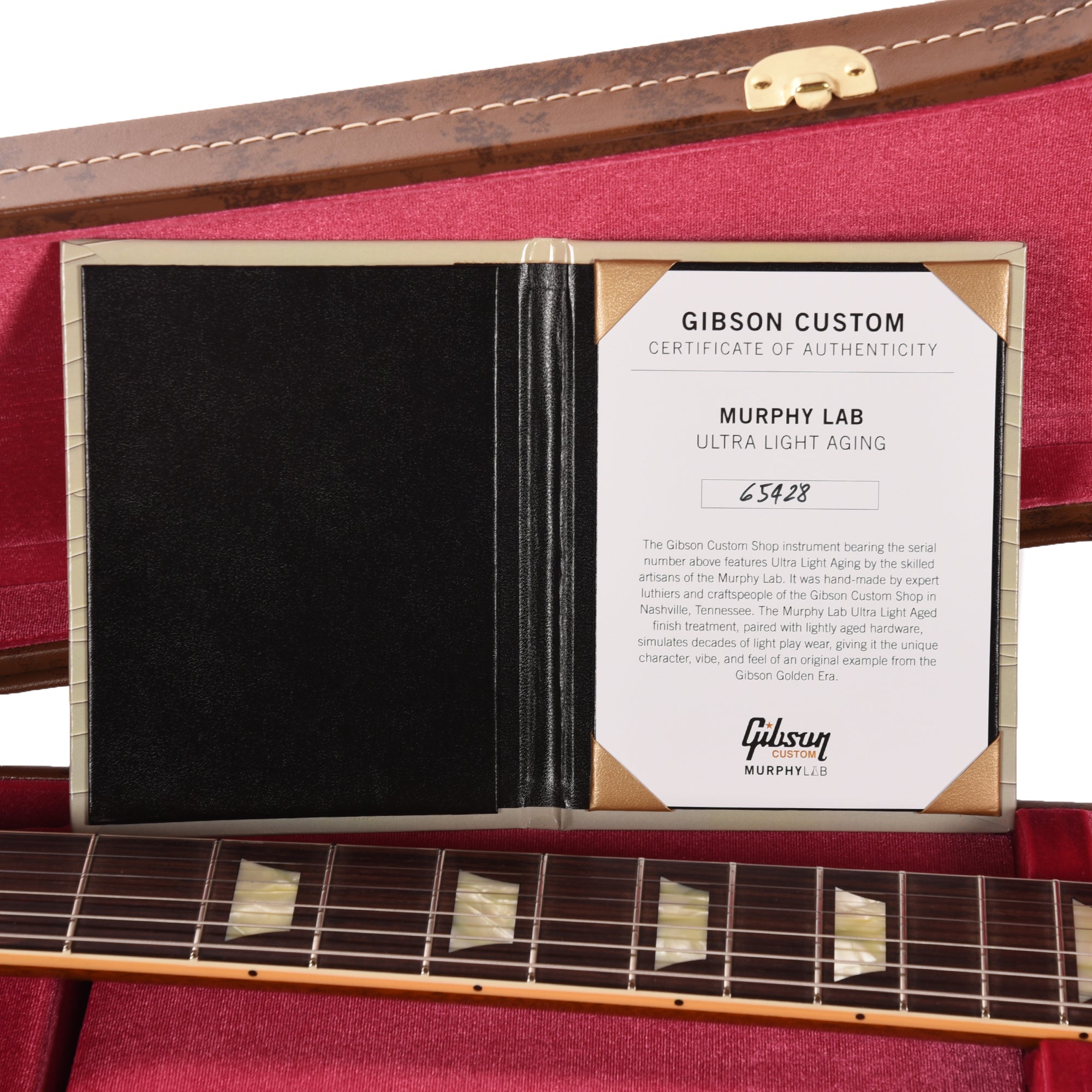 Gibson Custom Shop 1956 Les Paul Goldtop Reissue Double Gold Murphy Lab Ultra Light Aged