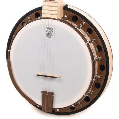 Deering Goodtime Two 5-String Banjo with Resonator Blonde
