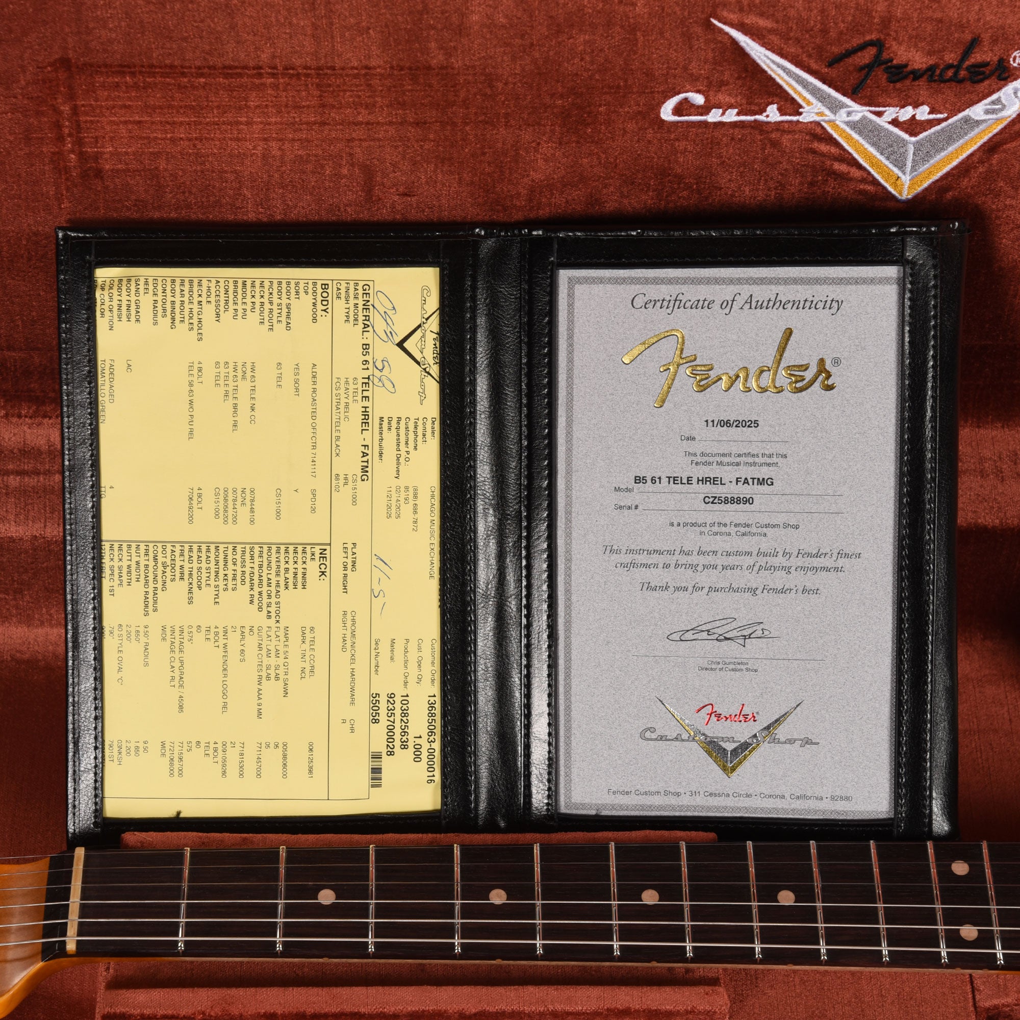 Fender Custom Shop 1961 Telecaster Heavy Relic Faded Aged Tomatillo Green