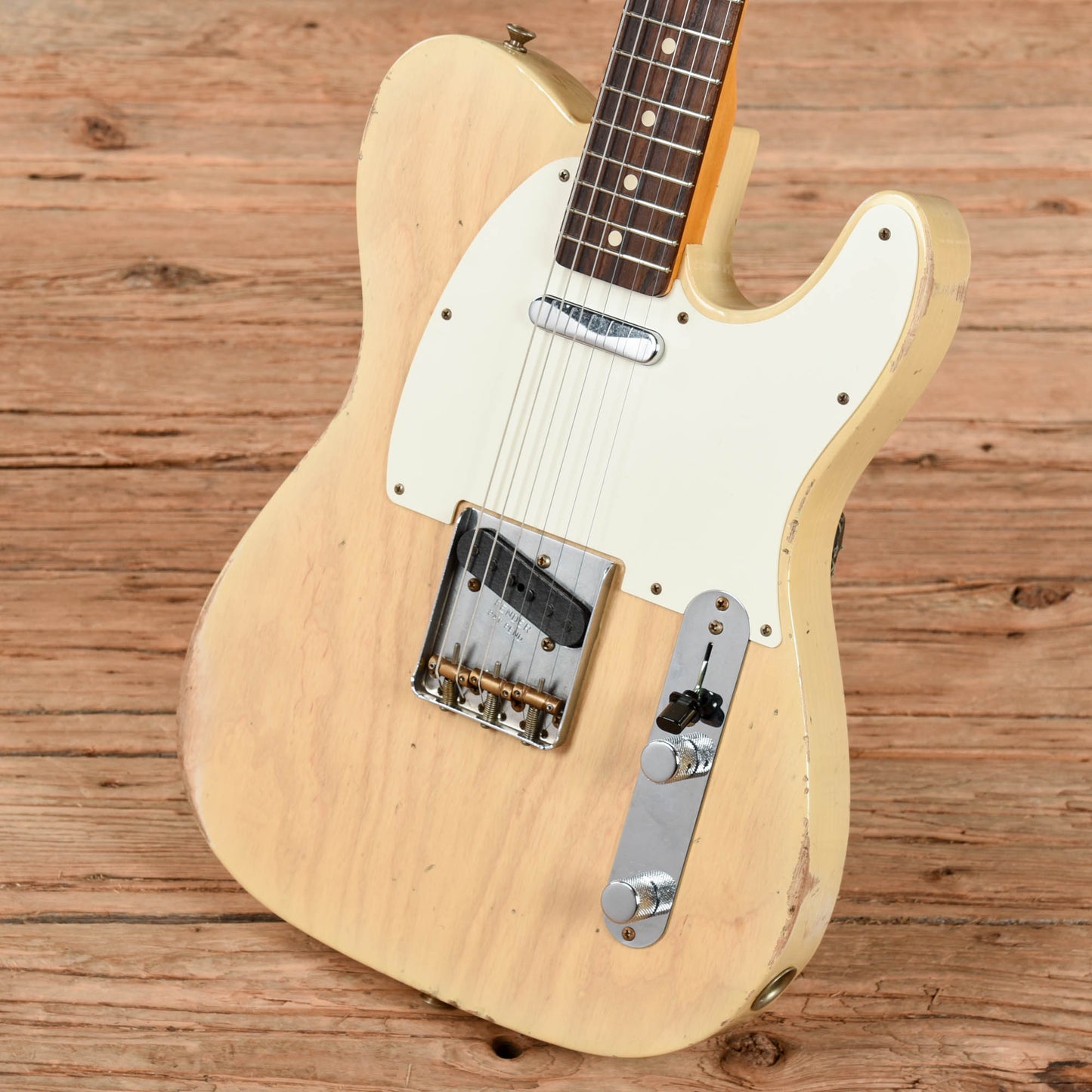 Fender Custom Shop '60 Telecaster Relic Aged White Blonde 2022