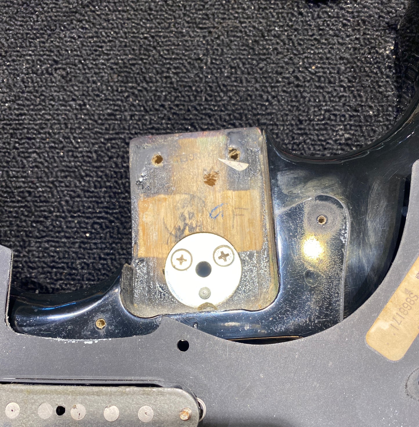 Fender Stratocaster Hardtail Black 1979 LEFTY