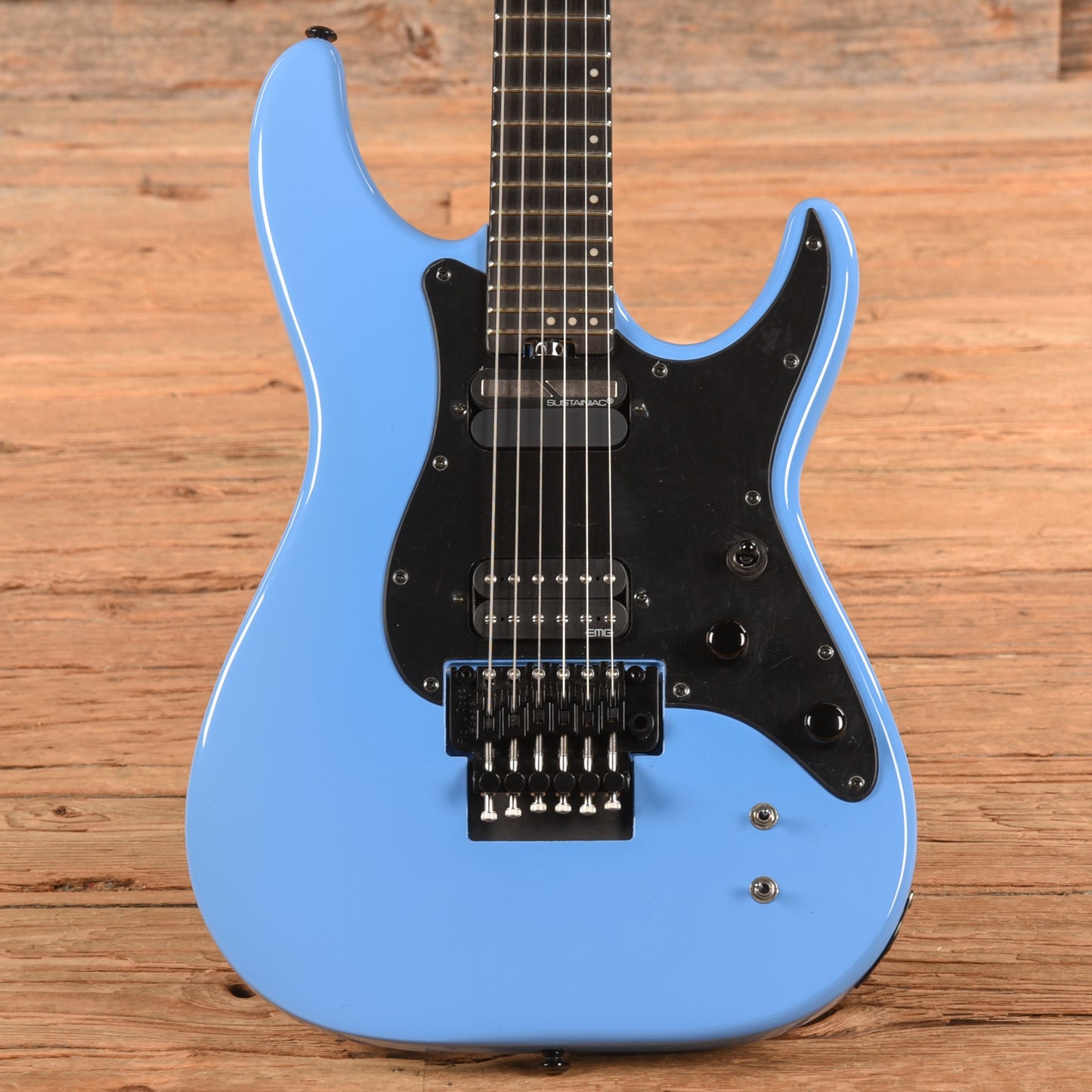 Schecter Sun Valley Super Shredder FR S Sustainiac Riviera Blue 2017