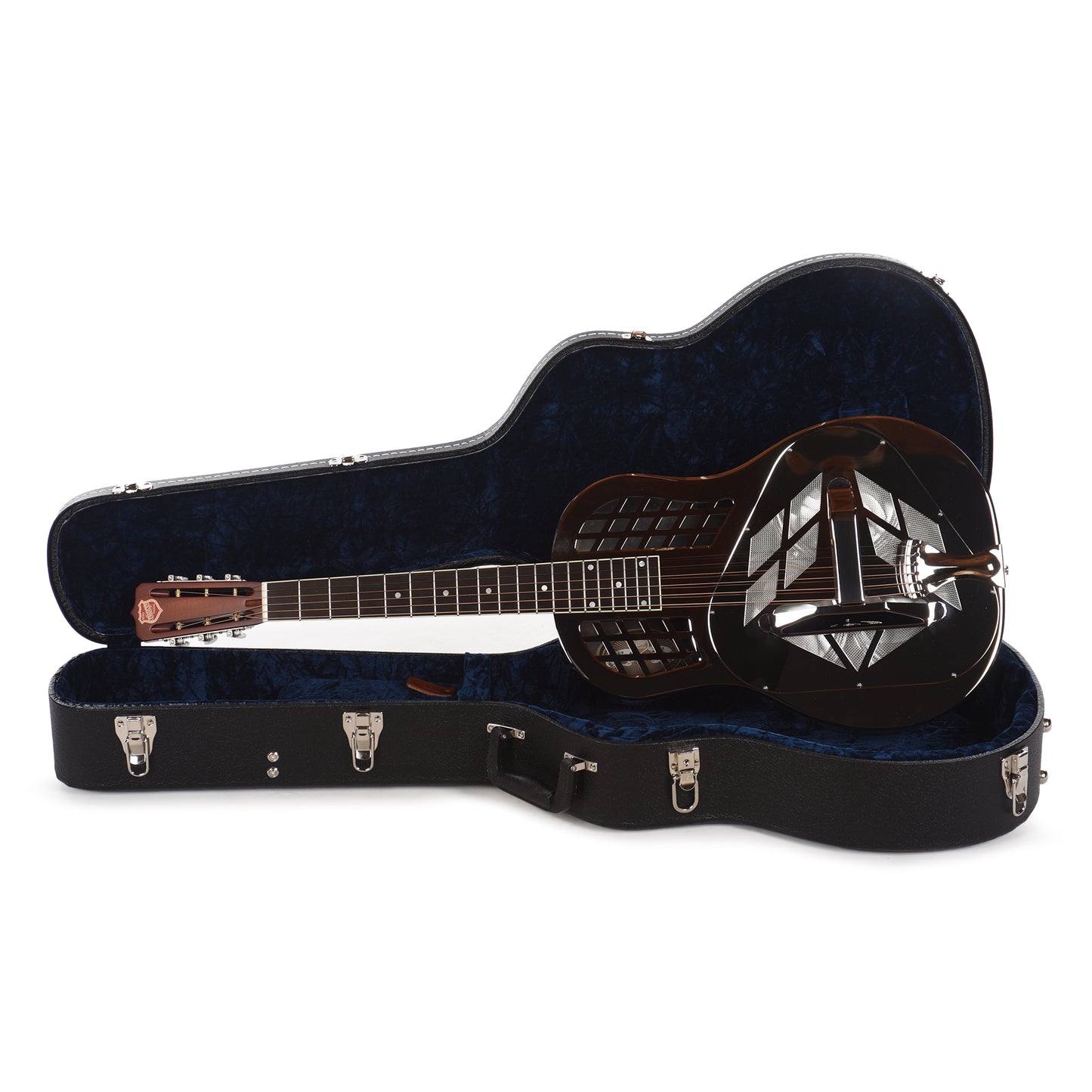 National Style 1 Tricone Brass Bright Nickel 12-Fret