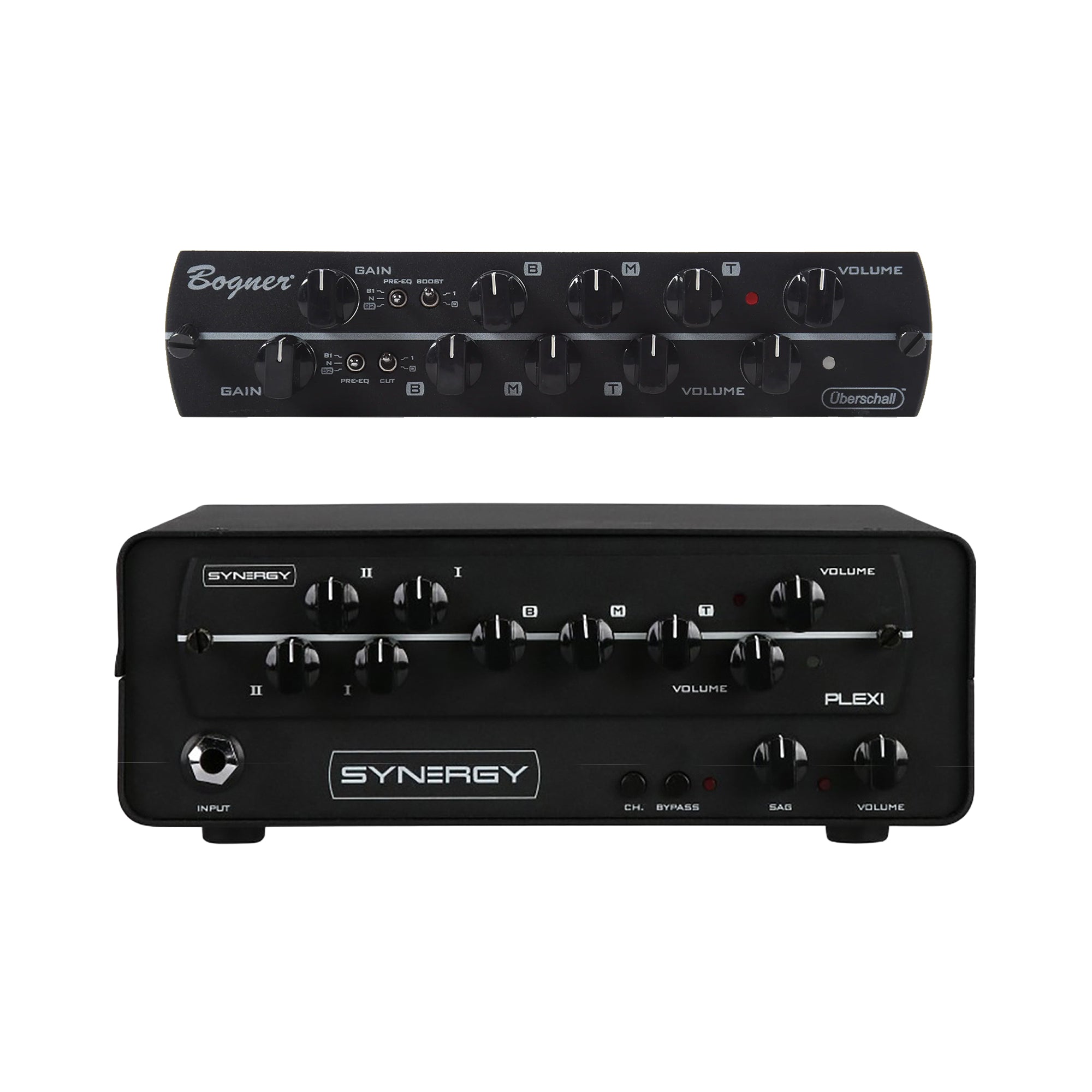 Synergy SYN-1 Table Top Preamp Module Dock  and Synergy Bogner Uberschall Tube Preamp Module Bundle