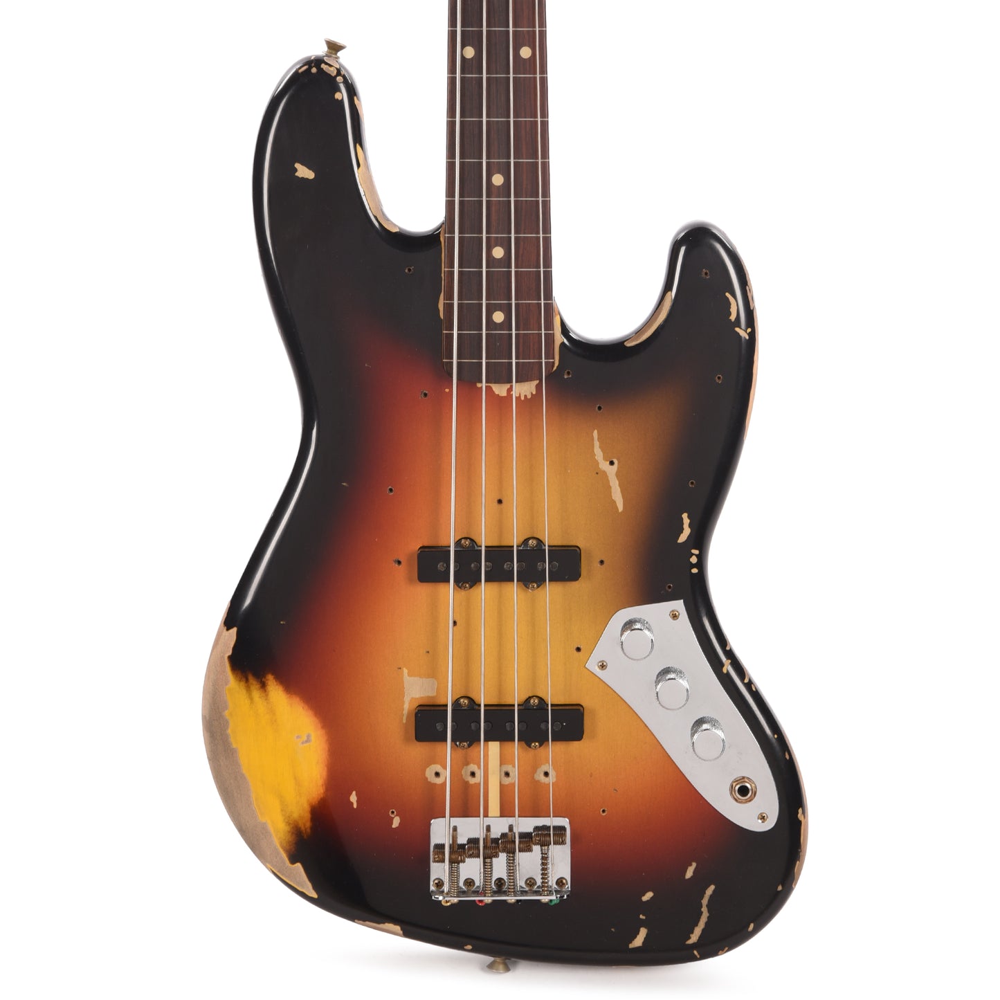 Fender Custom Shop Artist Jaco Pastorius Tribute Jazz Bass 3-Color Sunburst