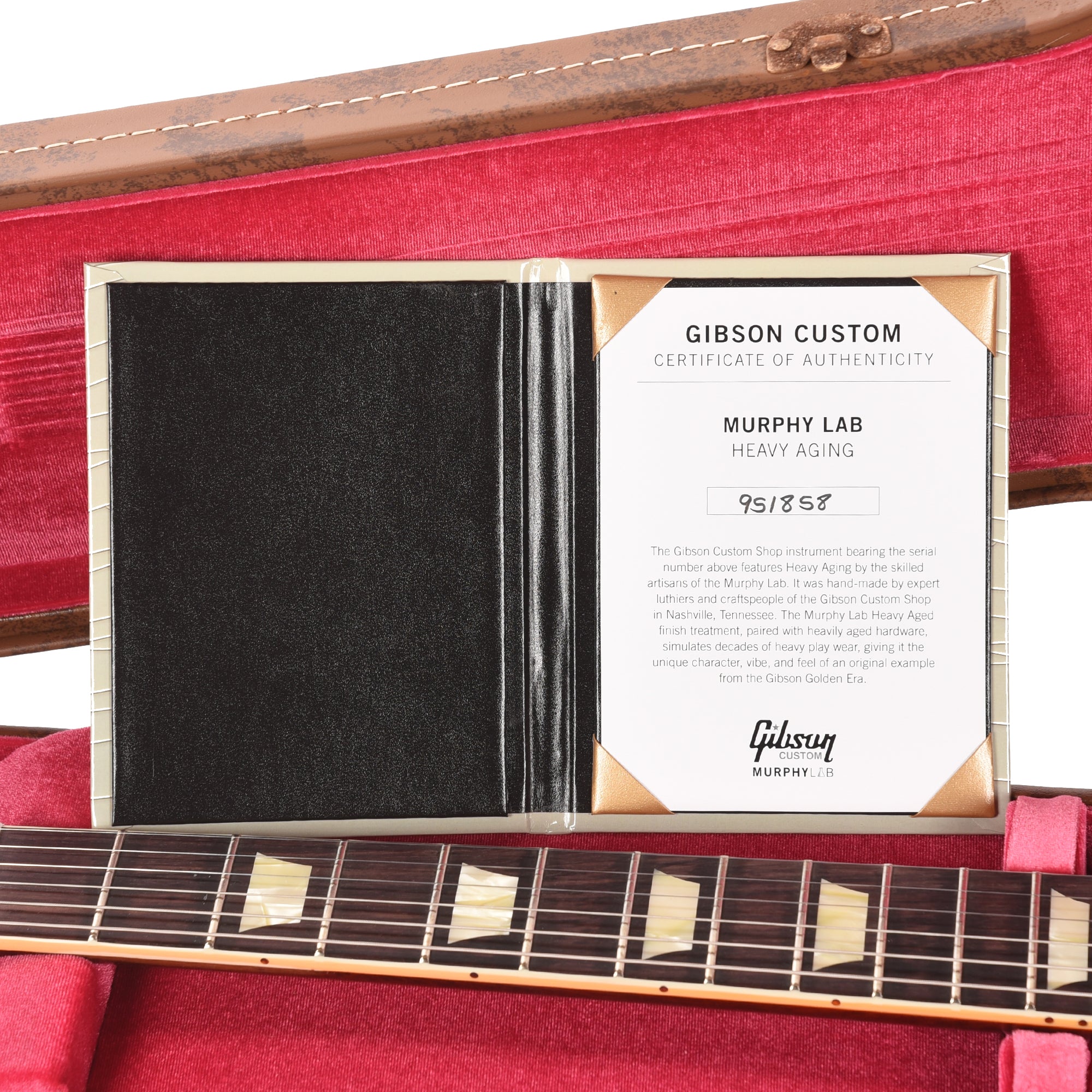 Gibson Custom Shop 1959 Les Paul Standard Beauty of the Burst 116 Murphy Lab Heavy Aged NH w/Double Aged White & Covered Custombuckers