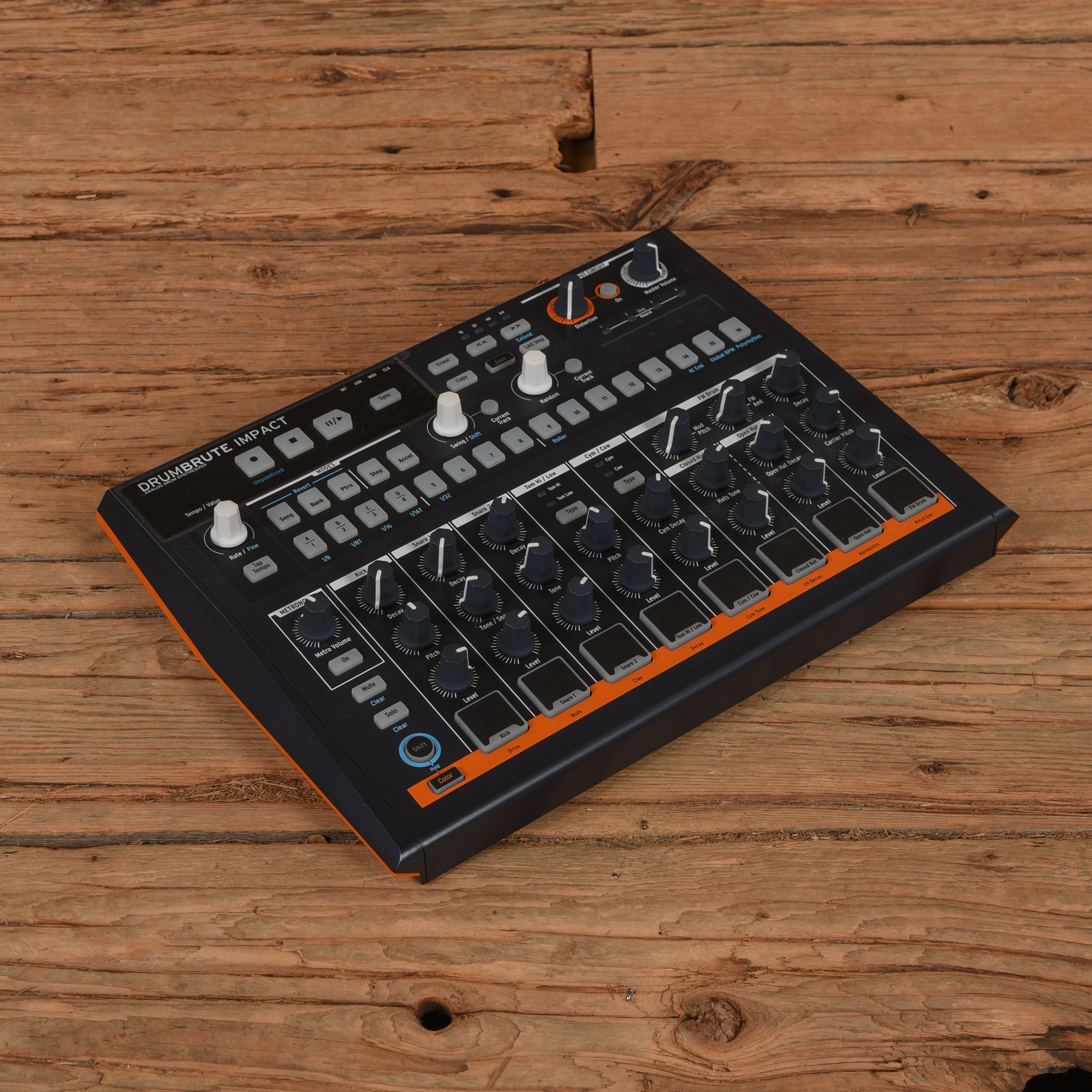 Arturia DrumBrute Analog Drum Machine and Sequencer