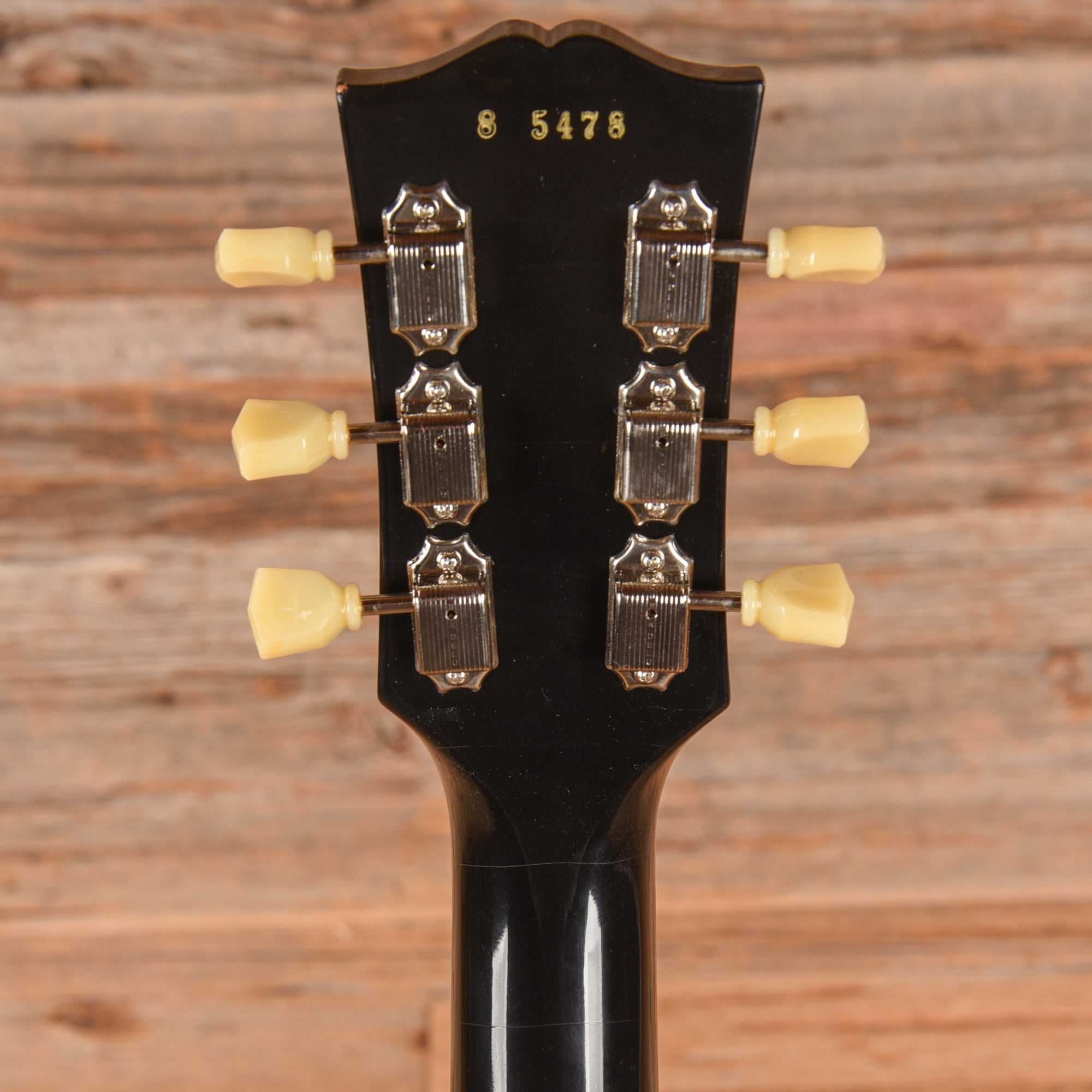 Gibson Custom Shop 1958 Les Paul Standard Murphy Lab Ultra Light Aged All Ebony 2024