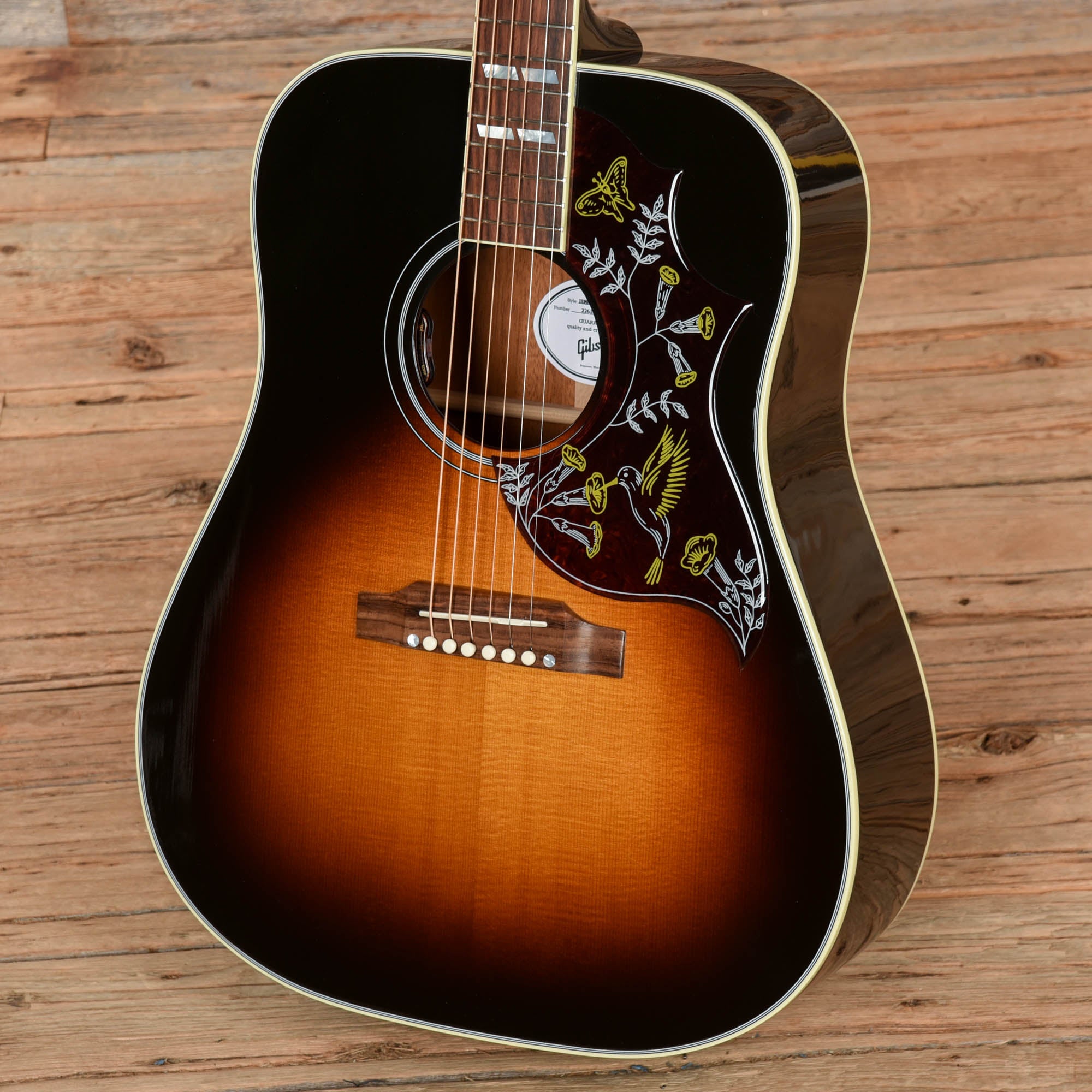 Gibson Hummingbird Standard Sunburst 2023