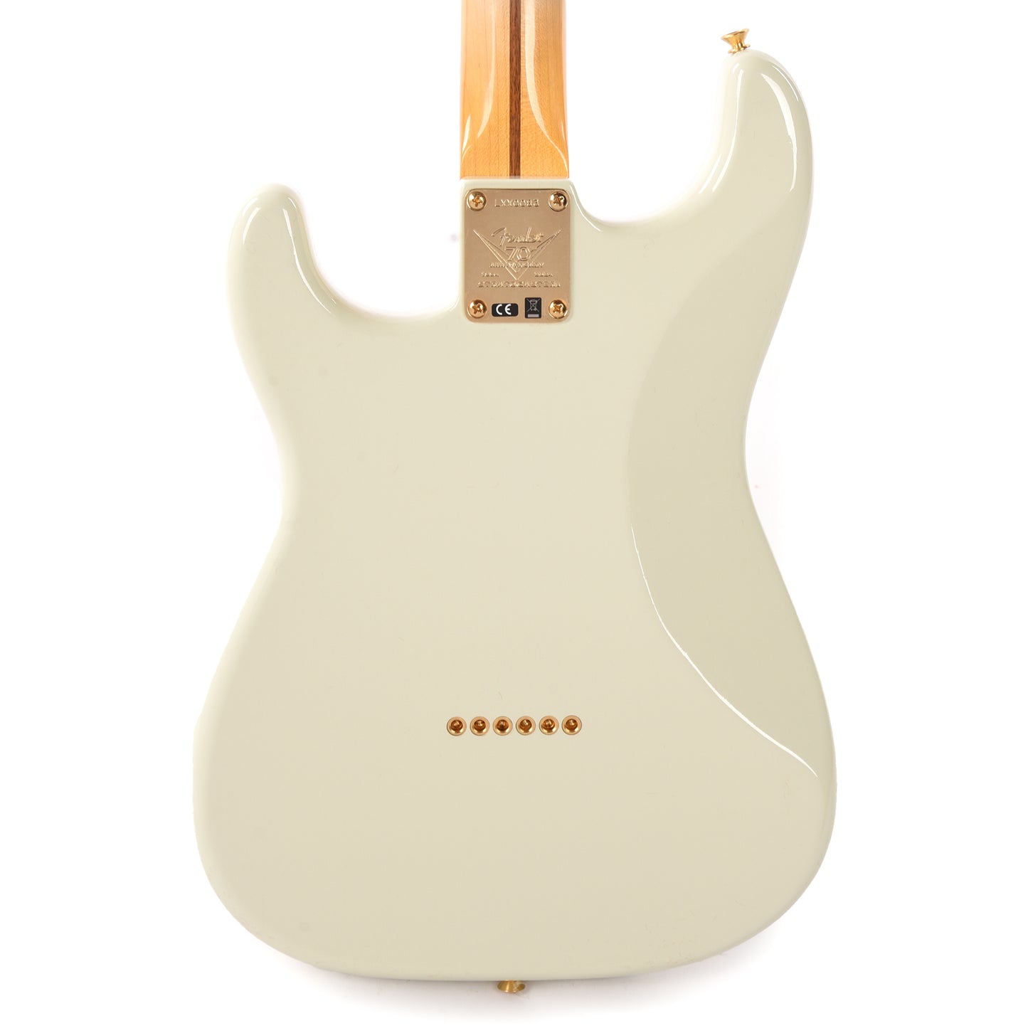 Fender Custom Shop Limited Edition '54 Hardtail Stratocaster Deluxe Closet Classic with Gold Hardware India Ivory