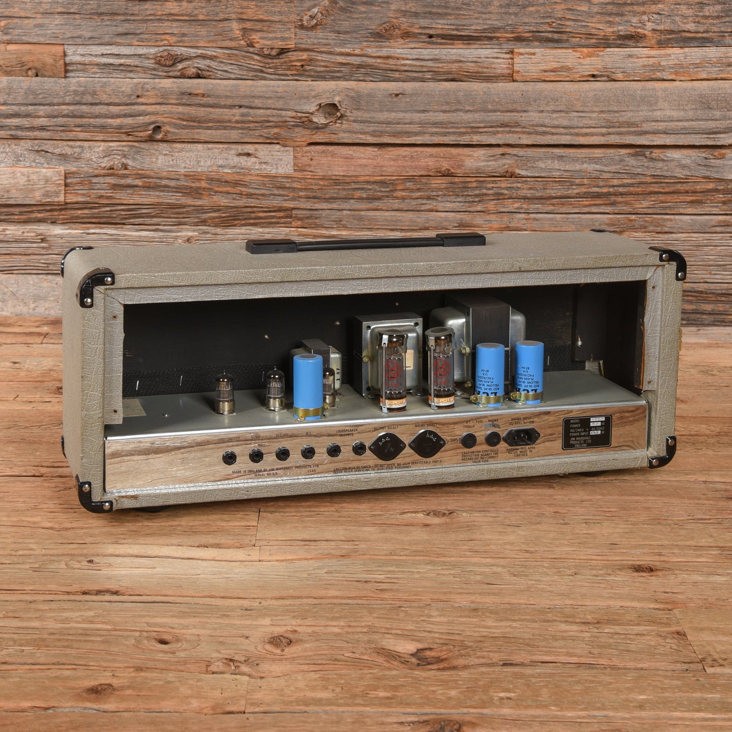 Marshall Model 2550 Silver Jubilee 2-Channel 50-Watt Guitar Amp Head  1980s