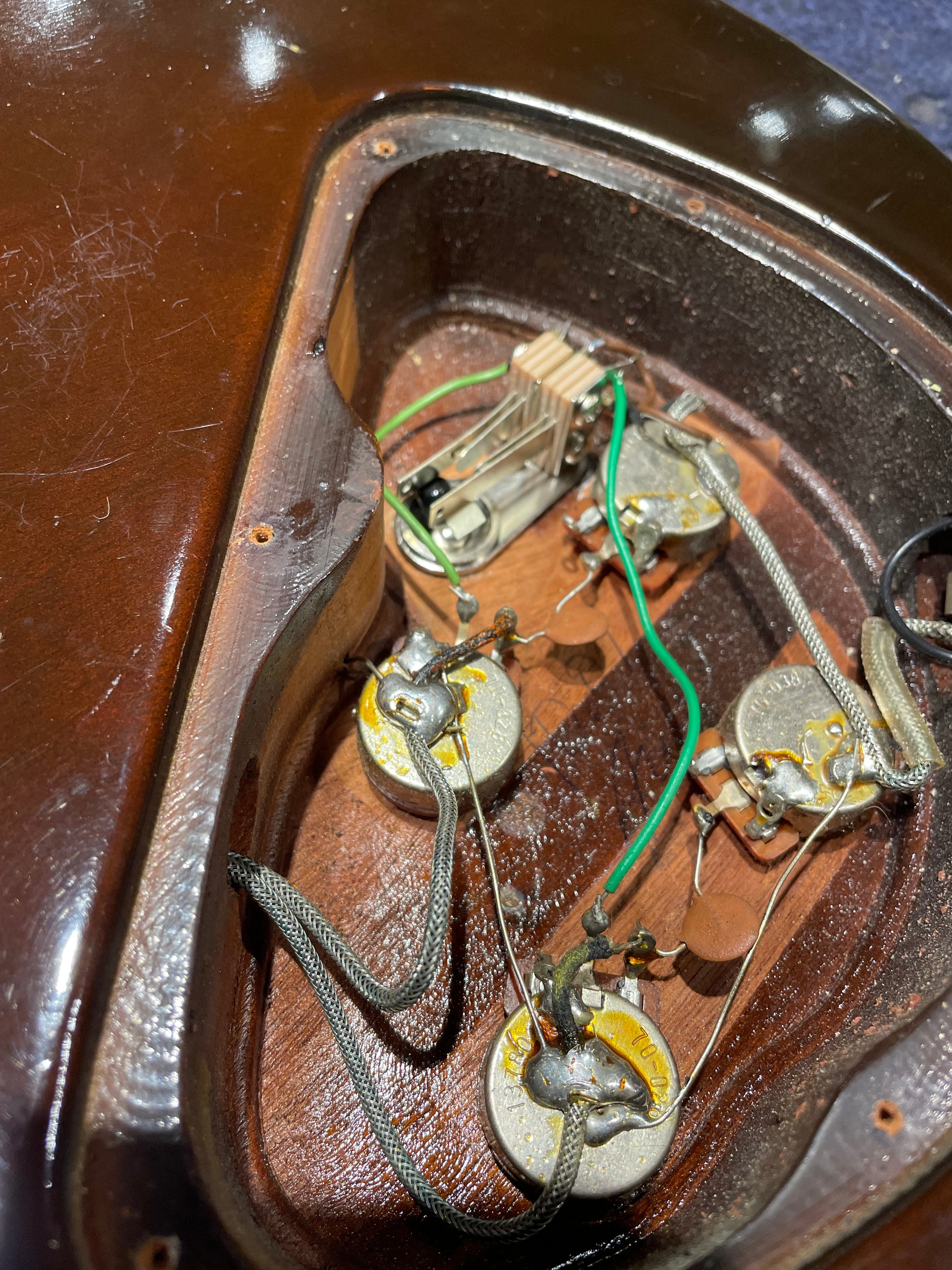 Gibson Firebrand The Paul Deluxe Goldburst 1981