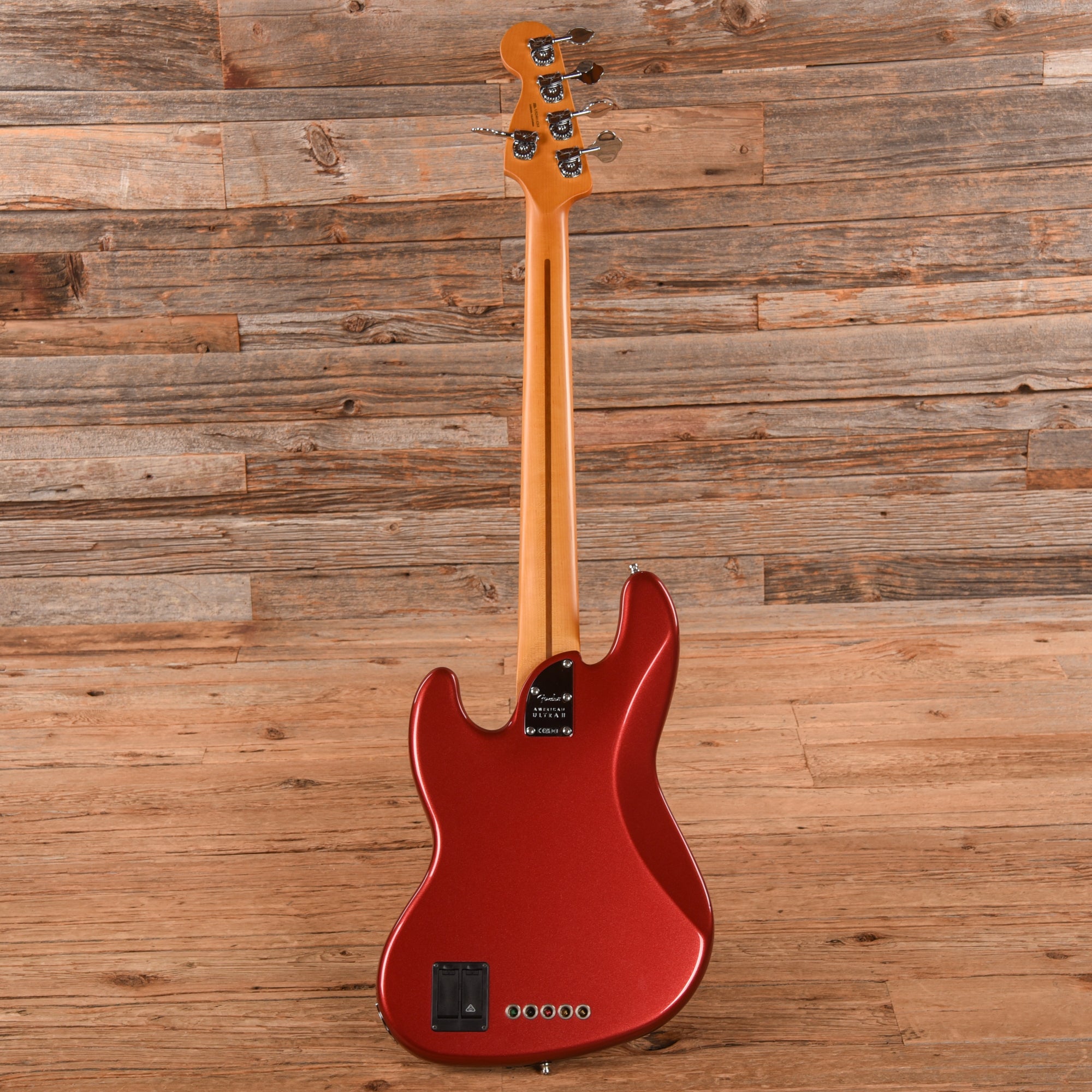 Fender American Ultra II Jazz Bass V Sinister Red 2024