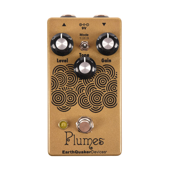 EarthQuaker Devices Plumes Overdrive Pedal One-of-a-Kind #34
