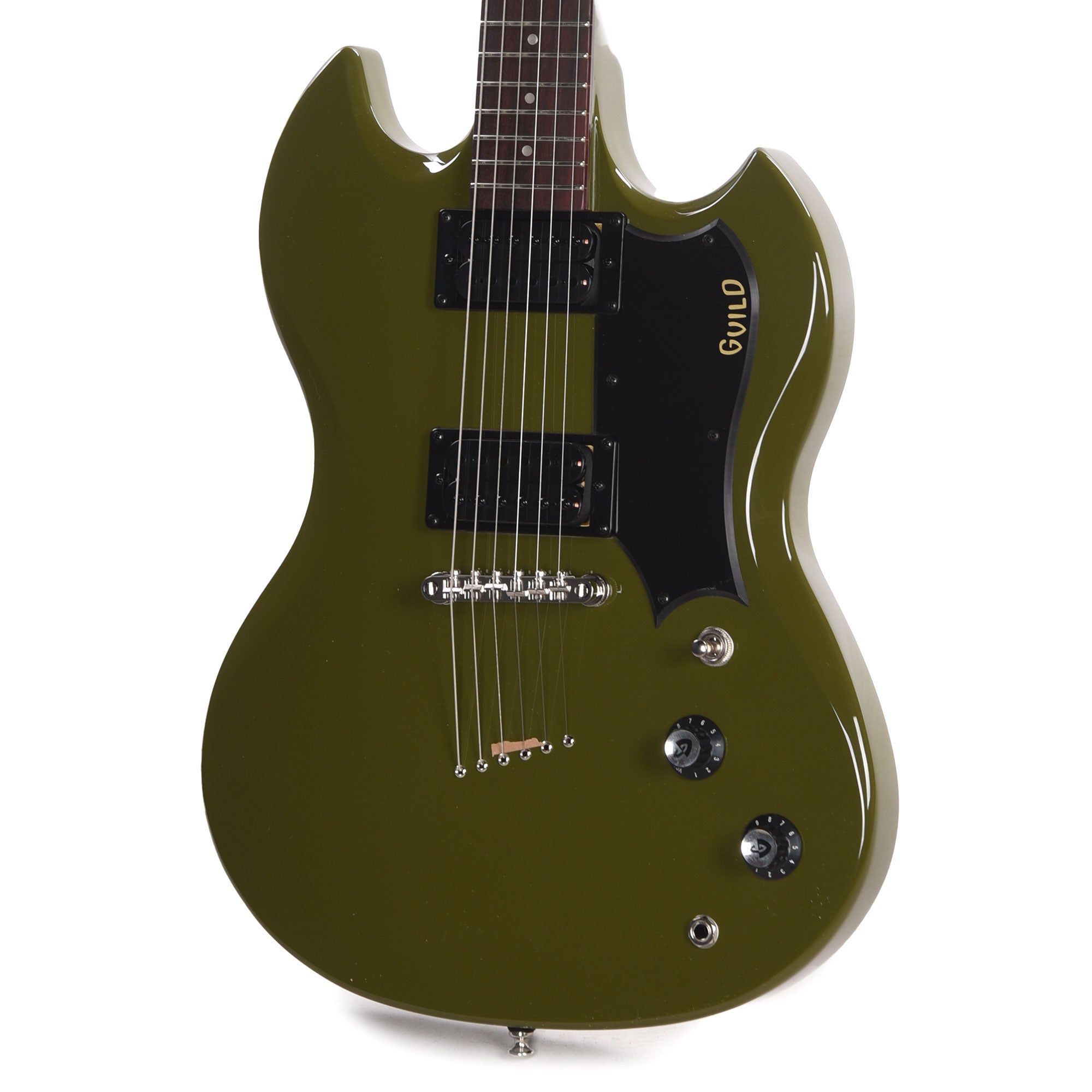 Guild Polara Solid Body Electric Guitar Phantom Green