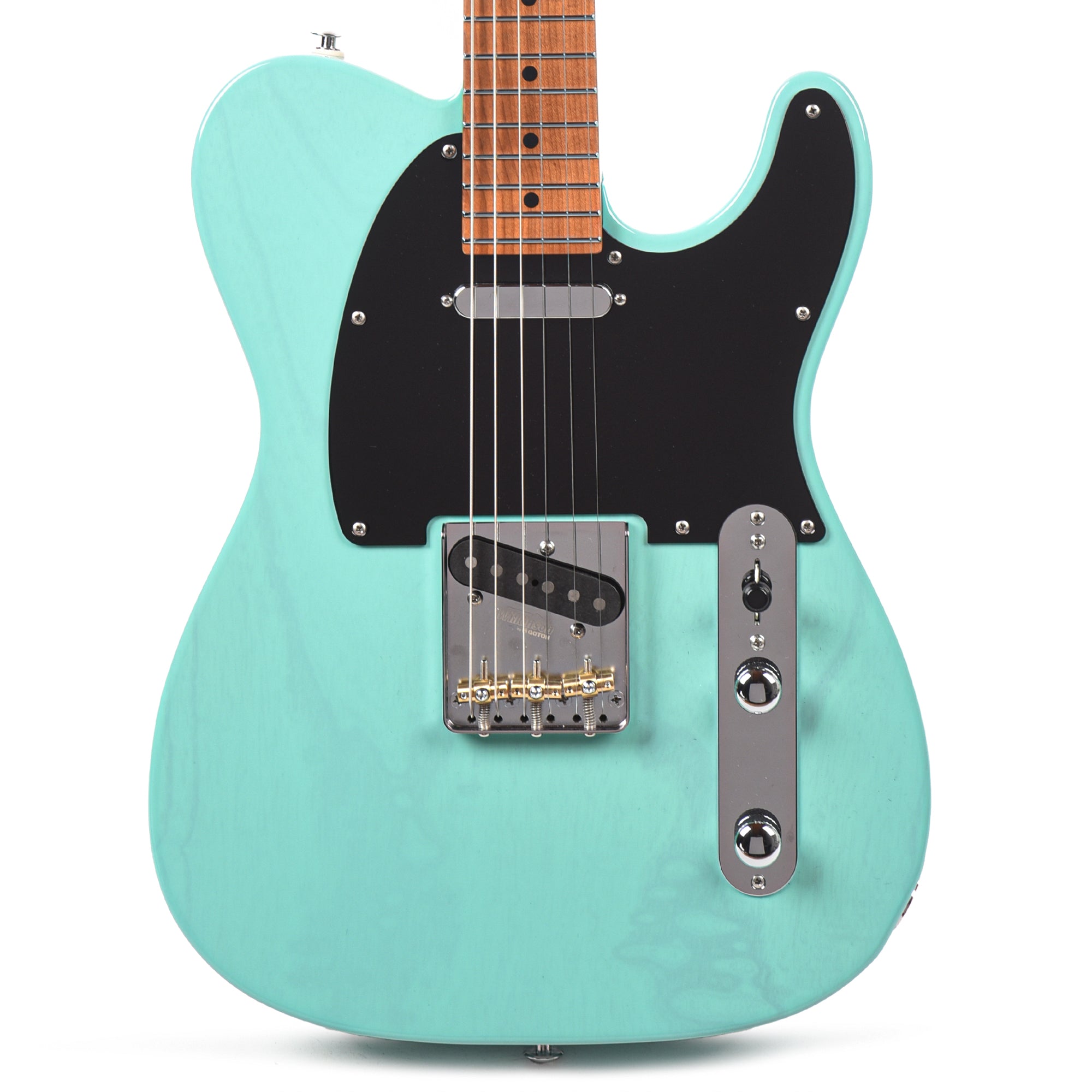 Suhr Custom Classic T Swamp Ash Trans Seafoam Green w/Roasted Maple Neck