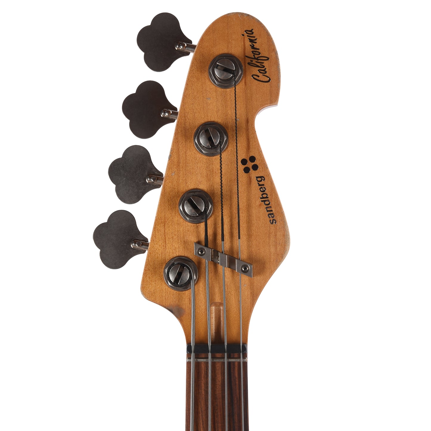 Sandberg California Central 4-String Hardcore Aged Shell Pink