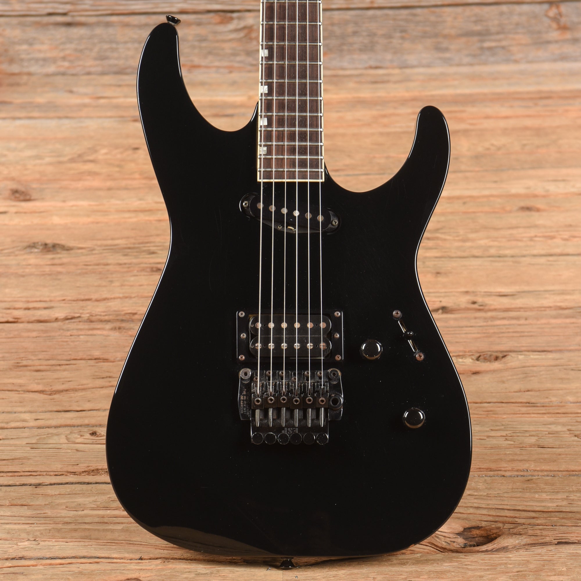 ESP Mirage Deluxe Black 1987 – Chicago Music Exchange