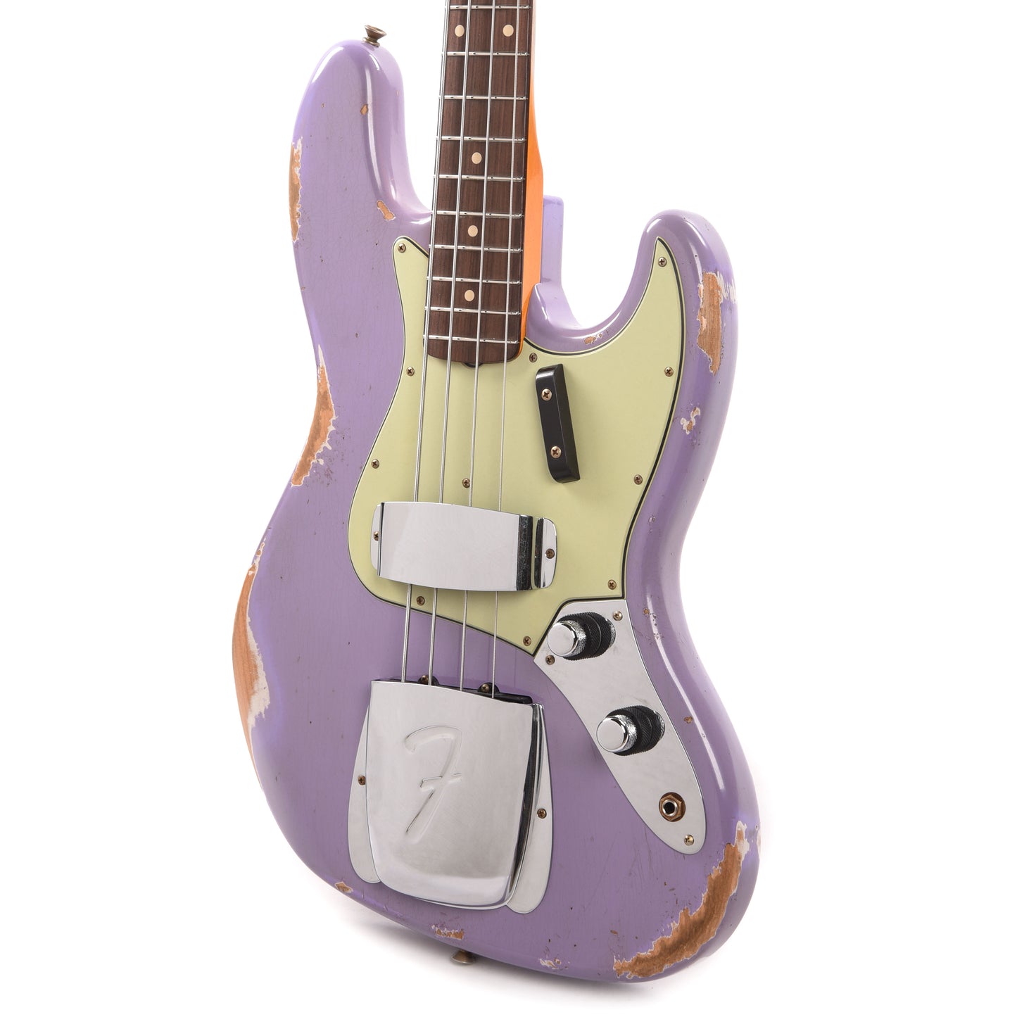 Fender Custom Shop 1960 Jazz Bass Heavy Relic Dirty Lavender w/Painted Headcap