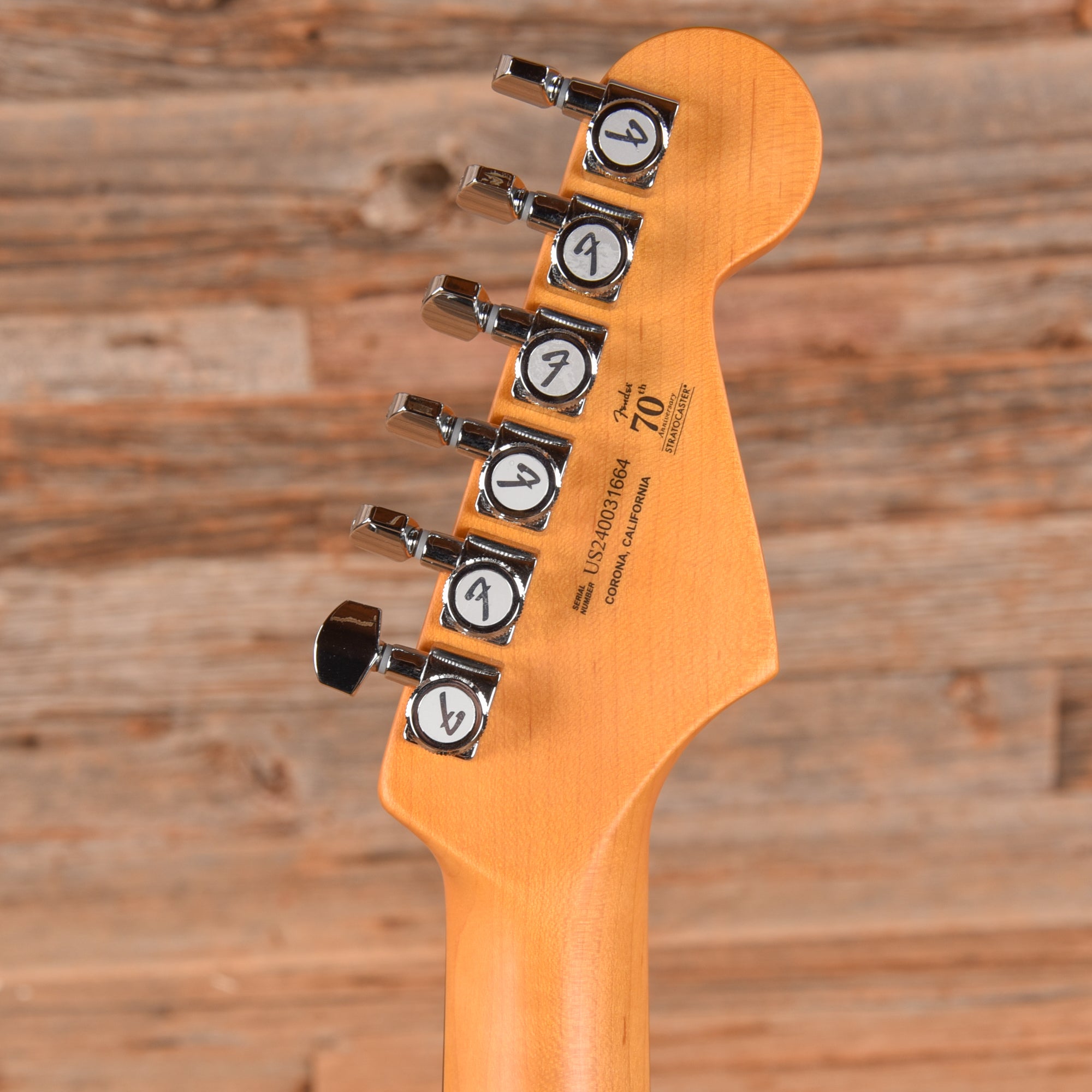 Fender American Ultra II Stratocaster Texas Tea 2024 LEFTY