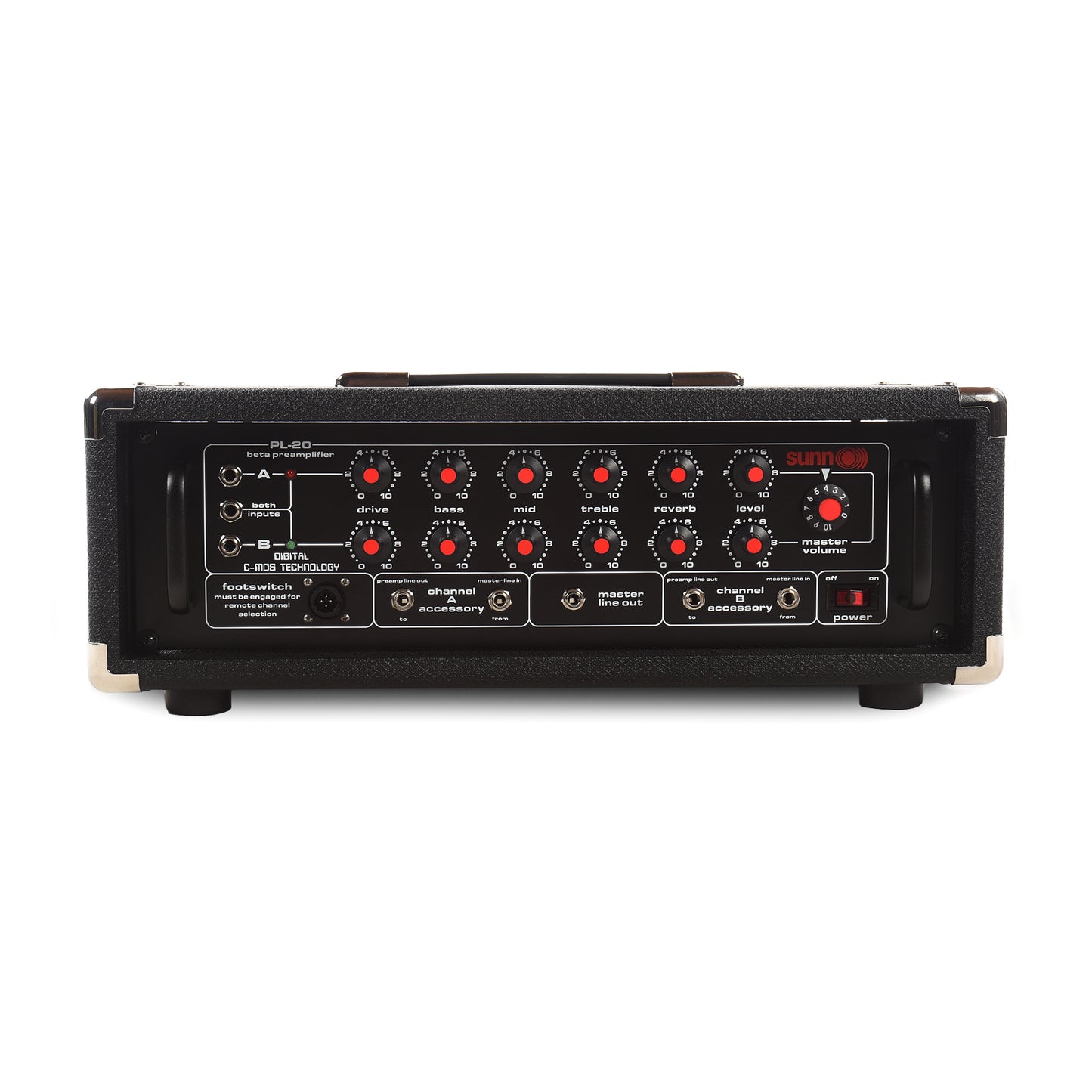Sunn PL20 CMOS Preamplifier w/ Enclosure